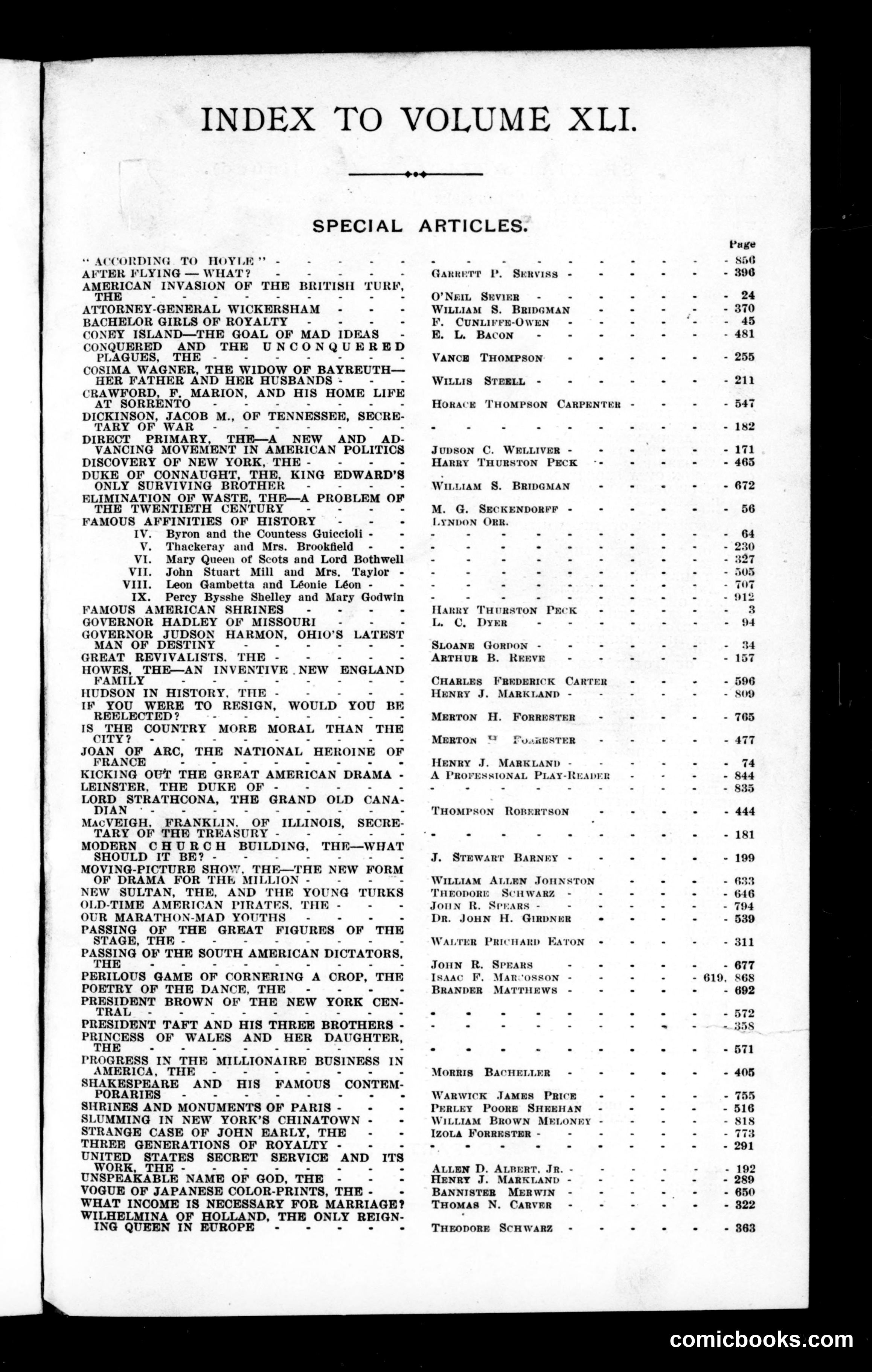 Munsey's Magazine, Volume 41 (1909)