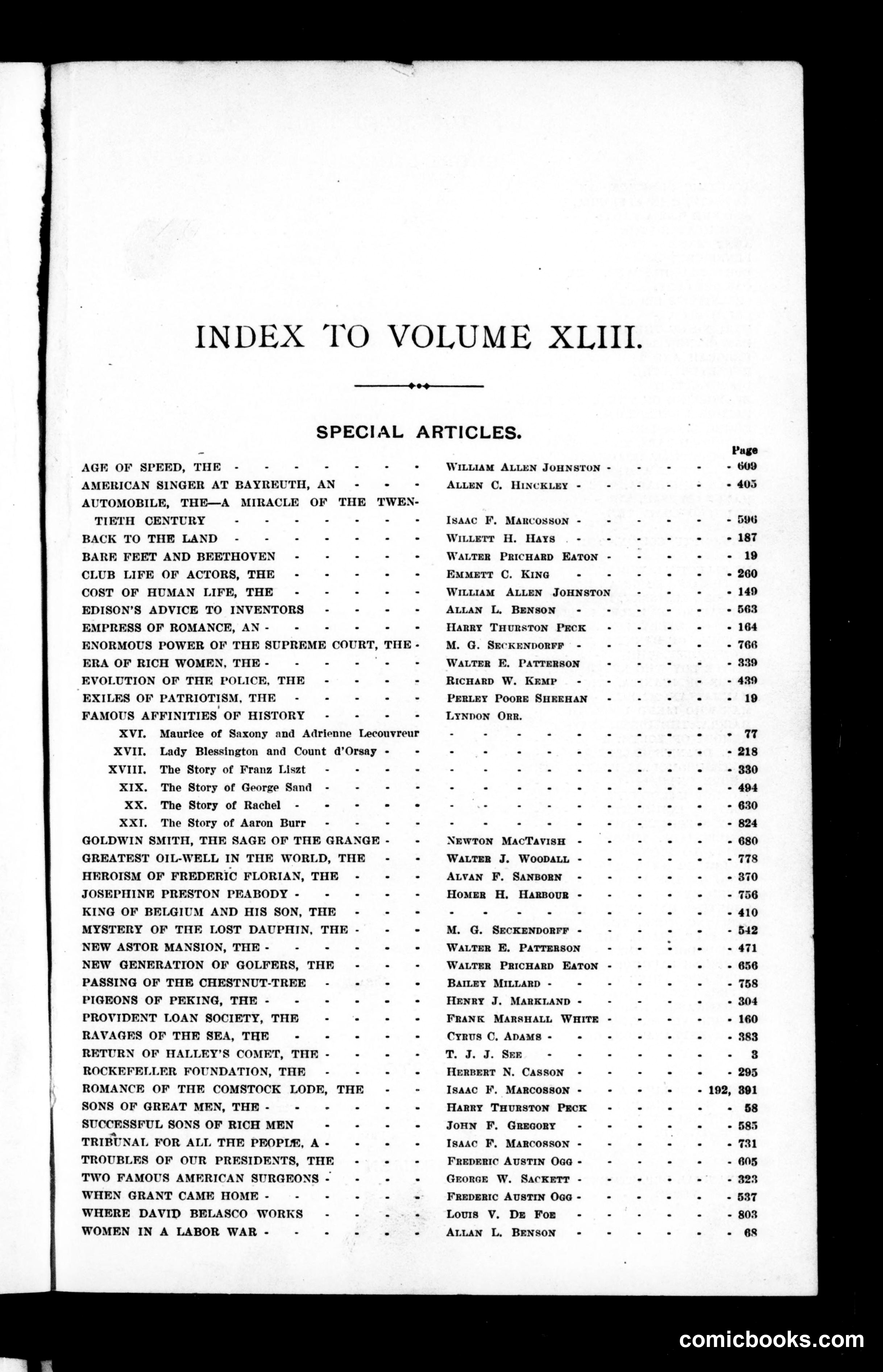 Munsey's Magazine, Volume XLIII