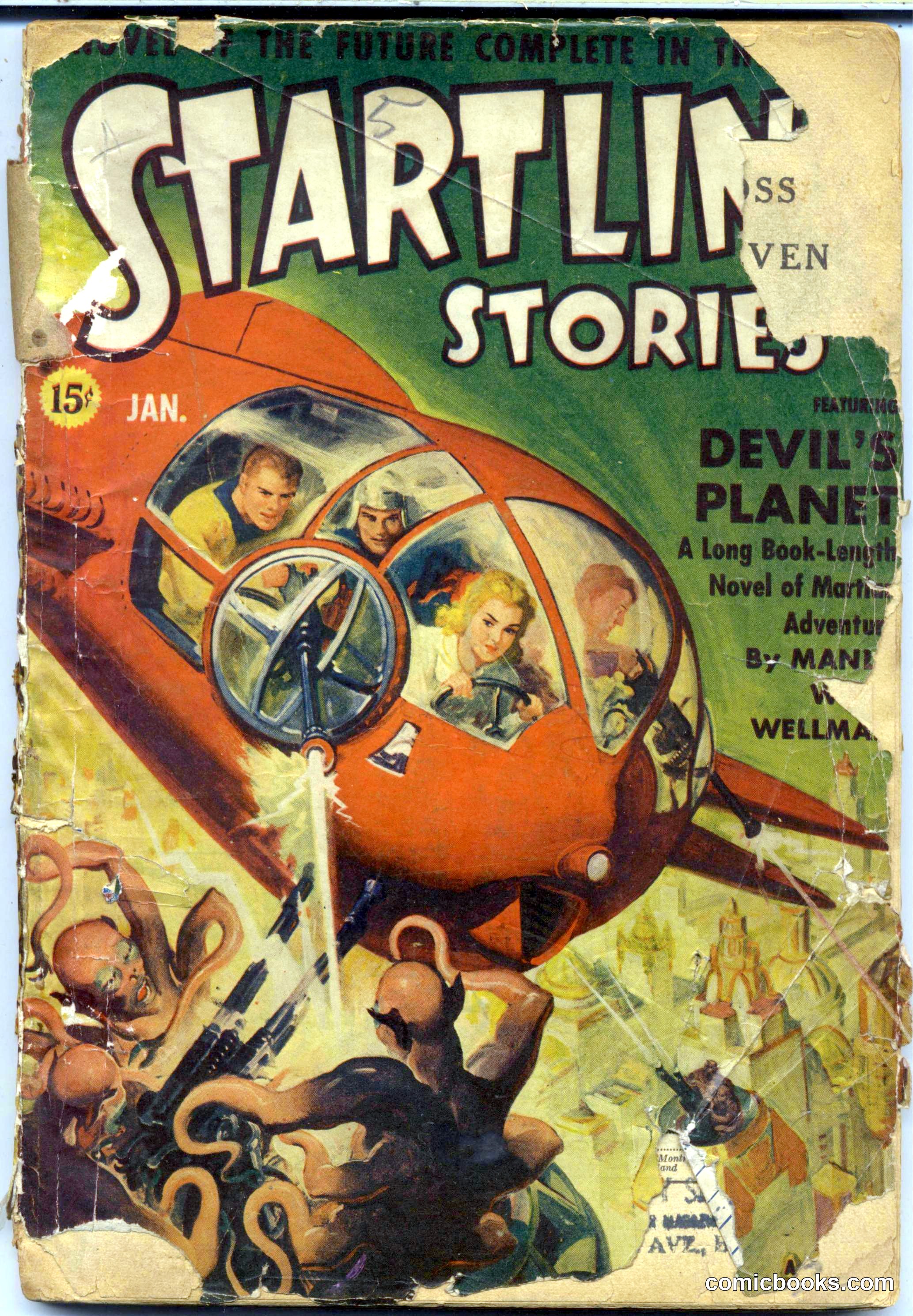 Startling Stories, January 1942