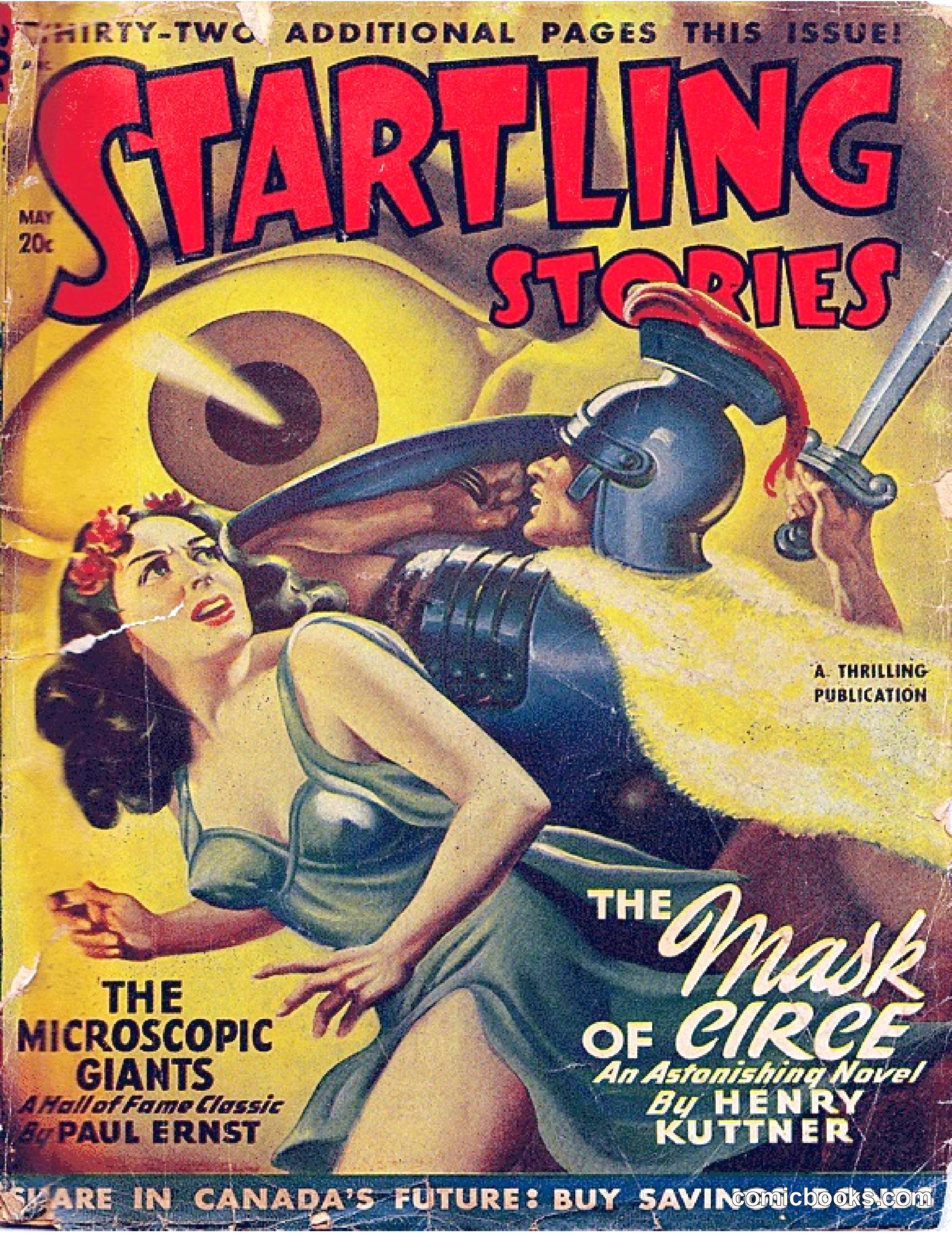 Startling Stories, Canadian Edition