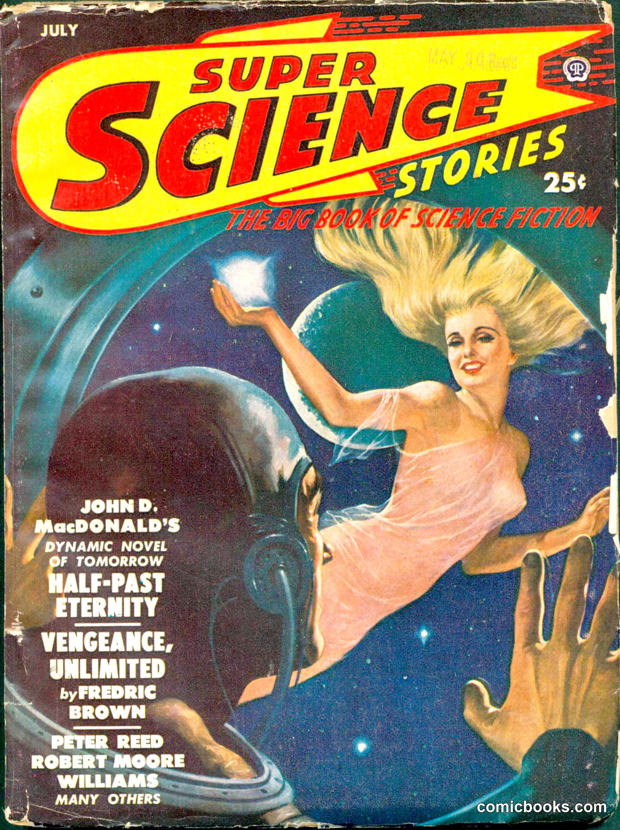 Super Science Stories, July 1950