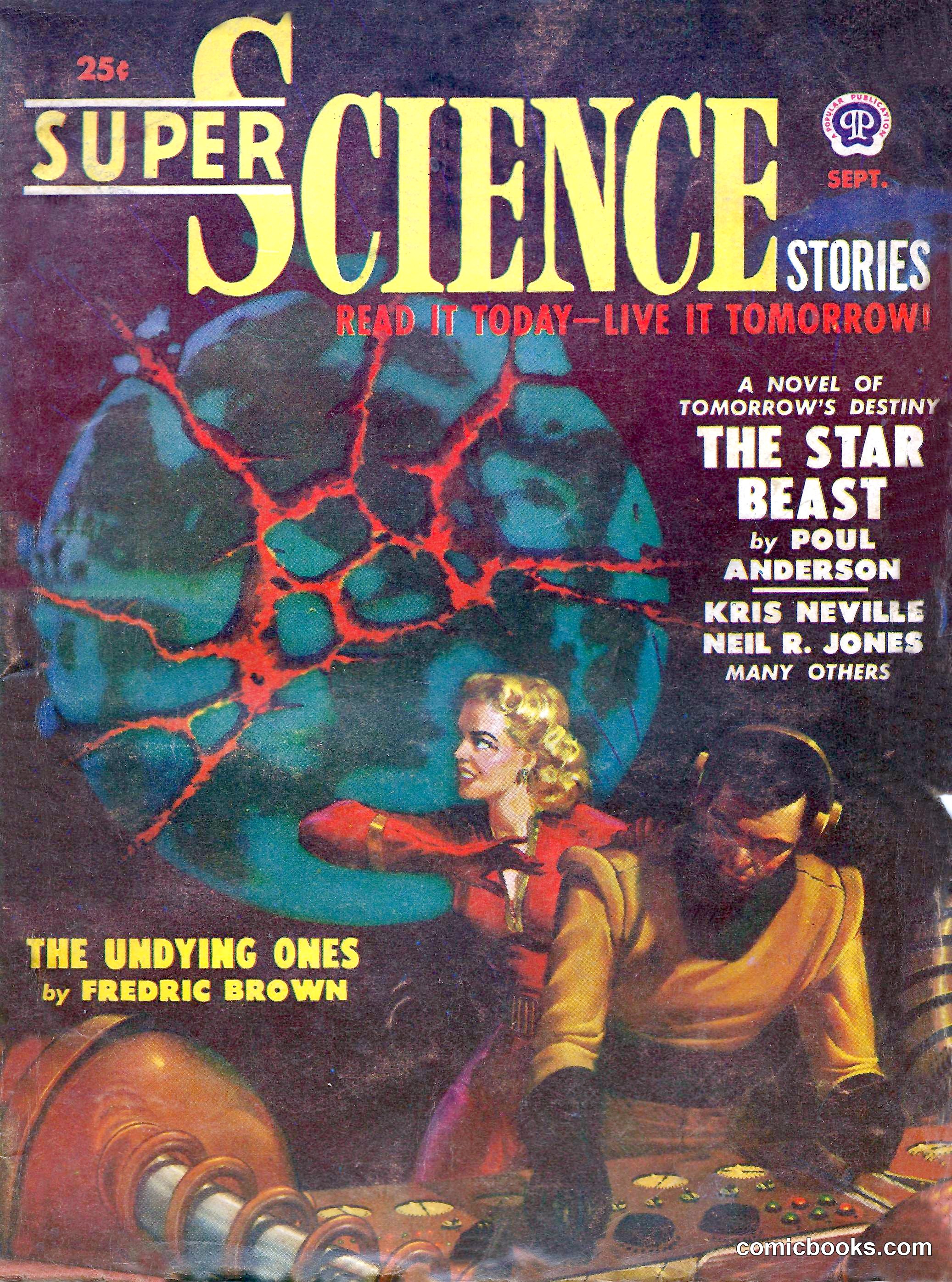 Super Science Stories, September 1950