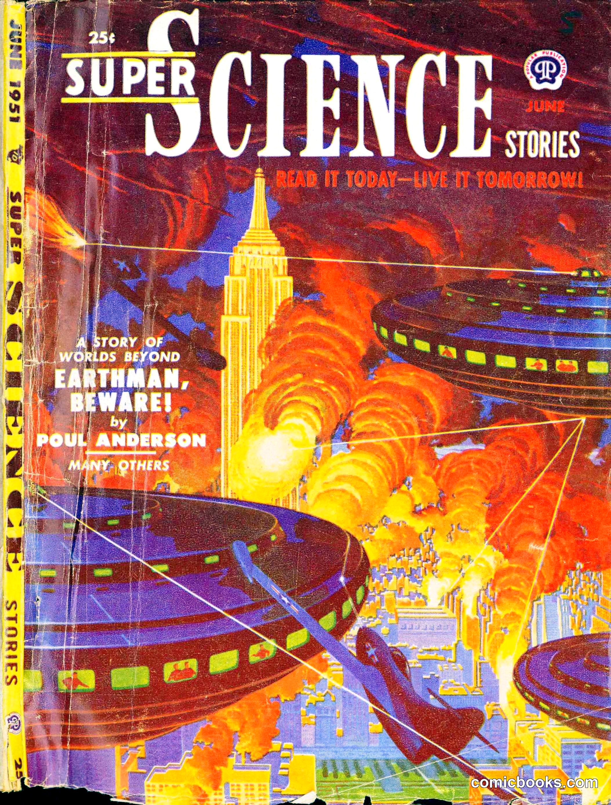 Super Science Stories, June 1951