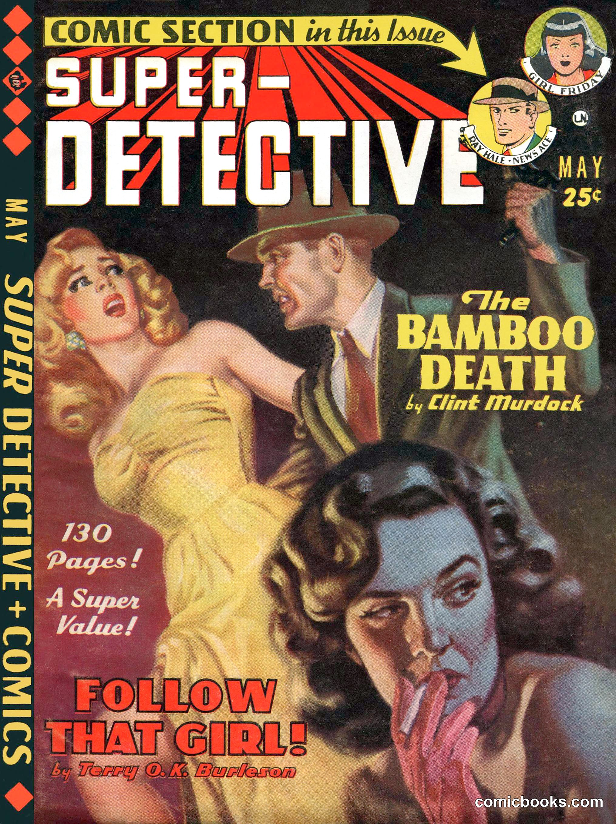 Super-Detective, May 1950