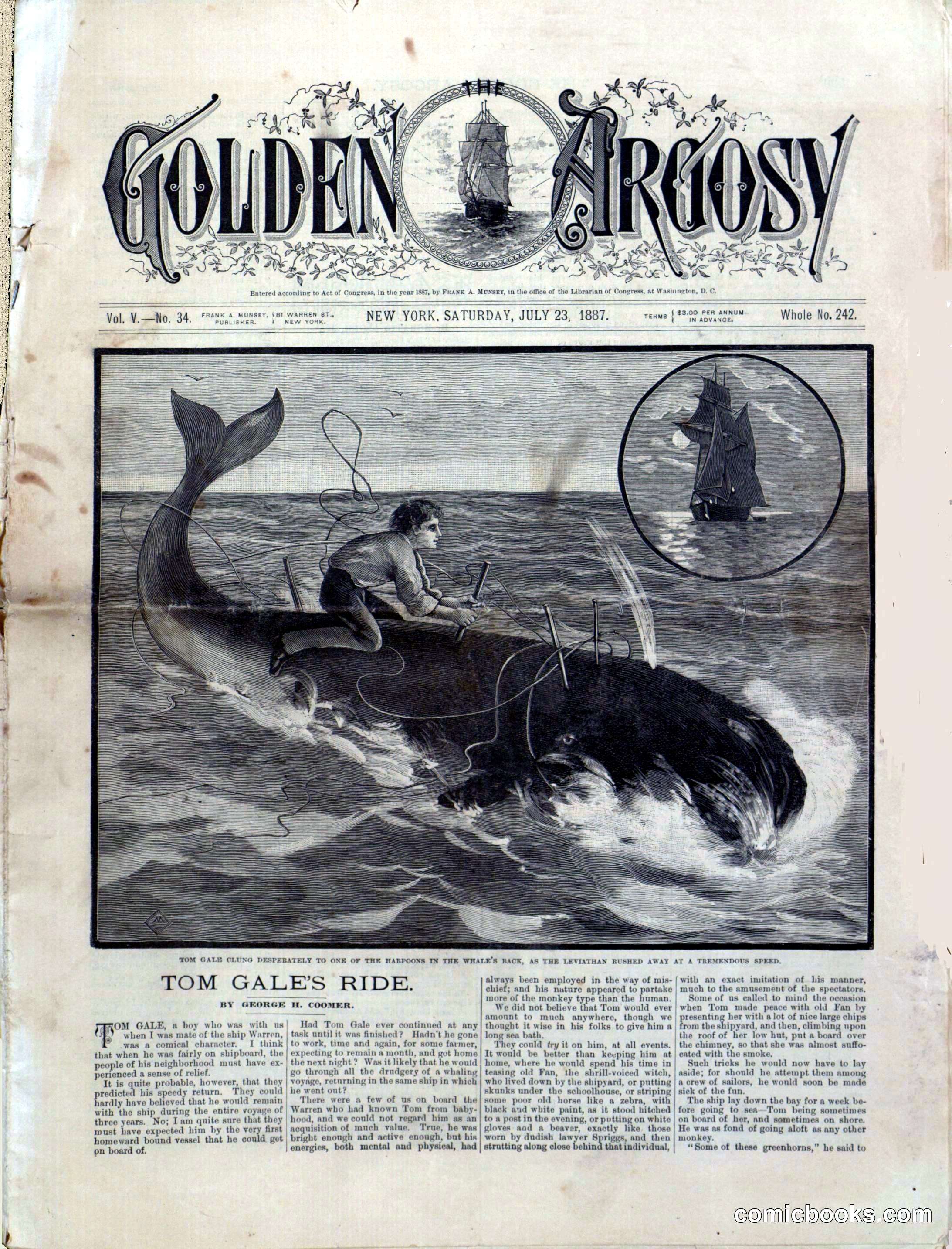 The Golden Argosy, Vol. V No. 34