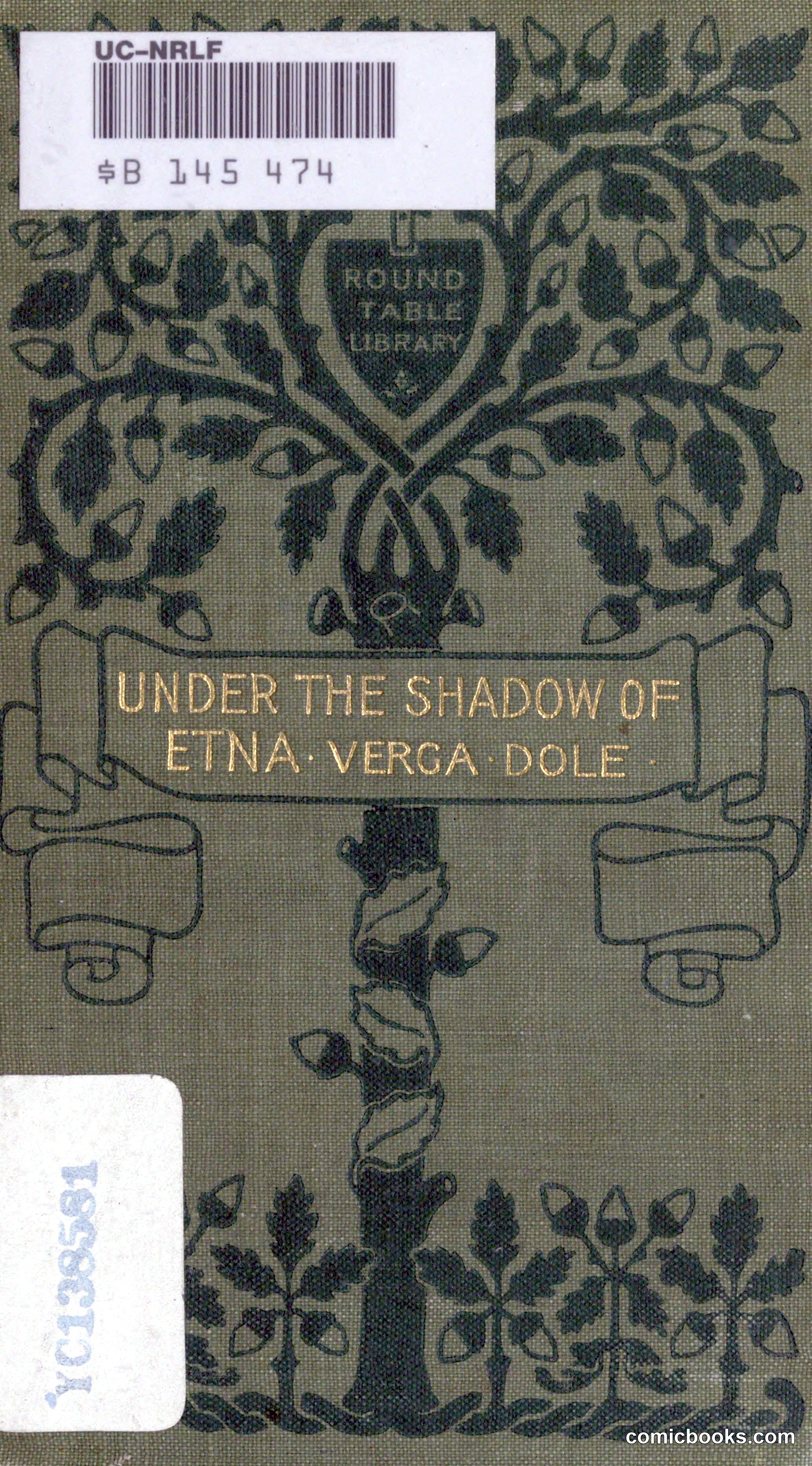 Under the Shadow of Etna: Sicilian Stories from the Italian of Giovanni Verga