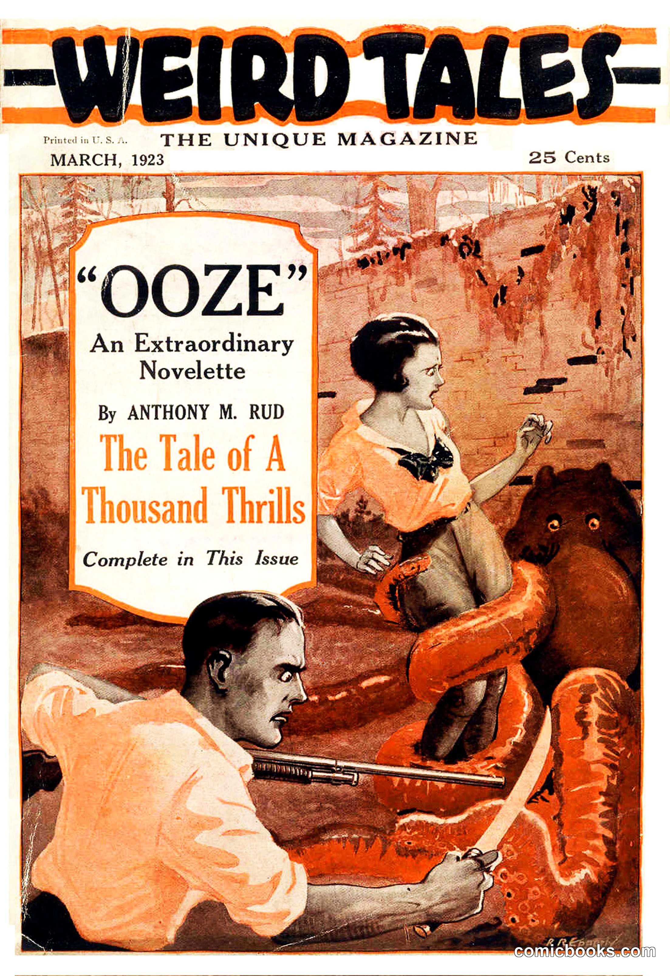 Weird Tales, Vol. 1, No. 1
