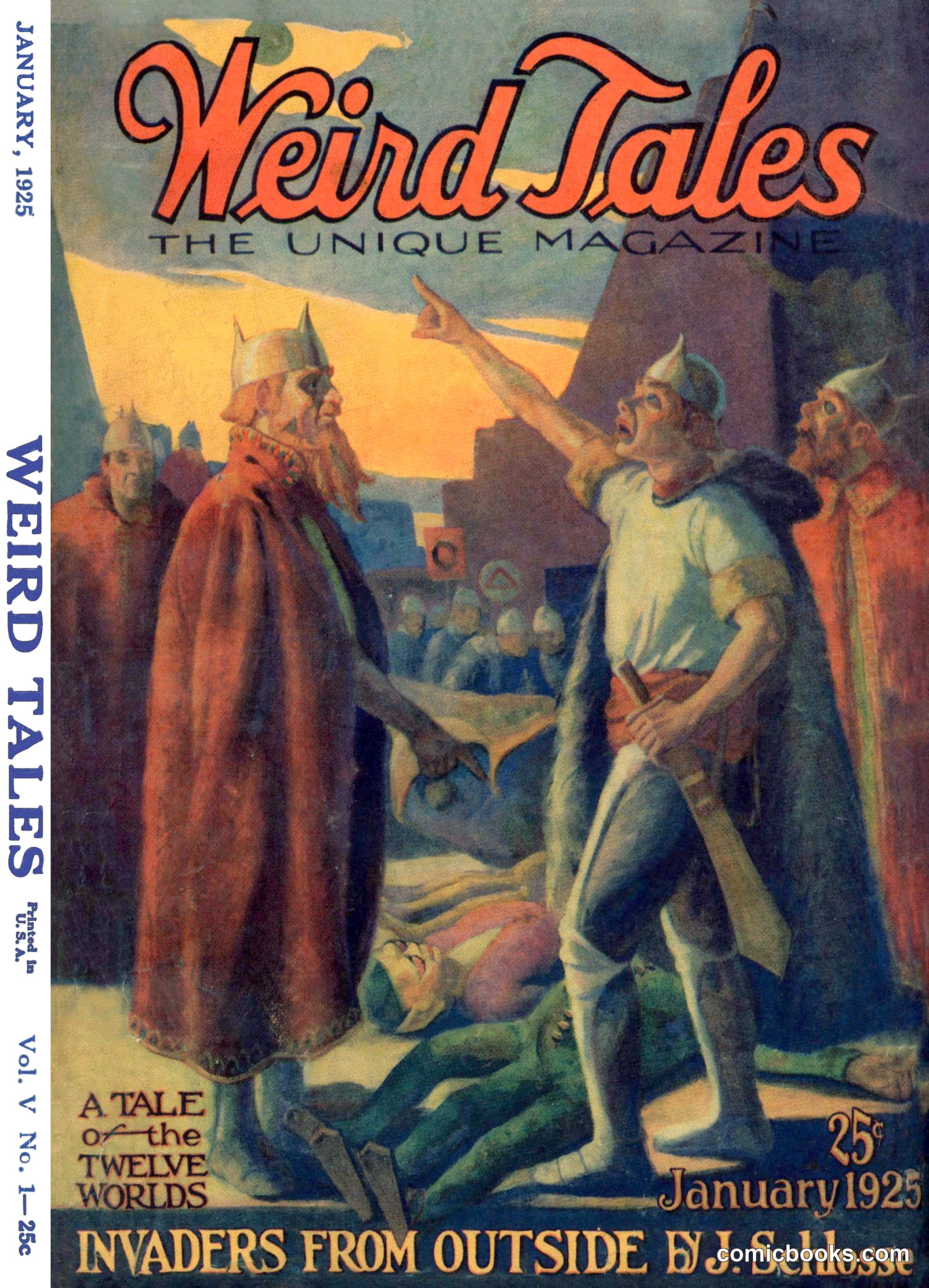 Weird Tales, Vol. 5 No. 1