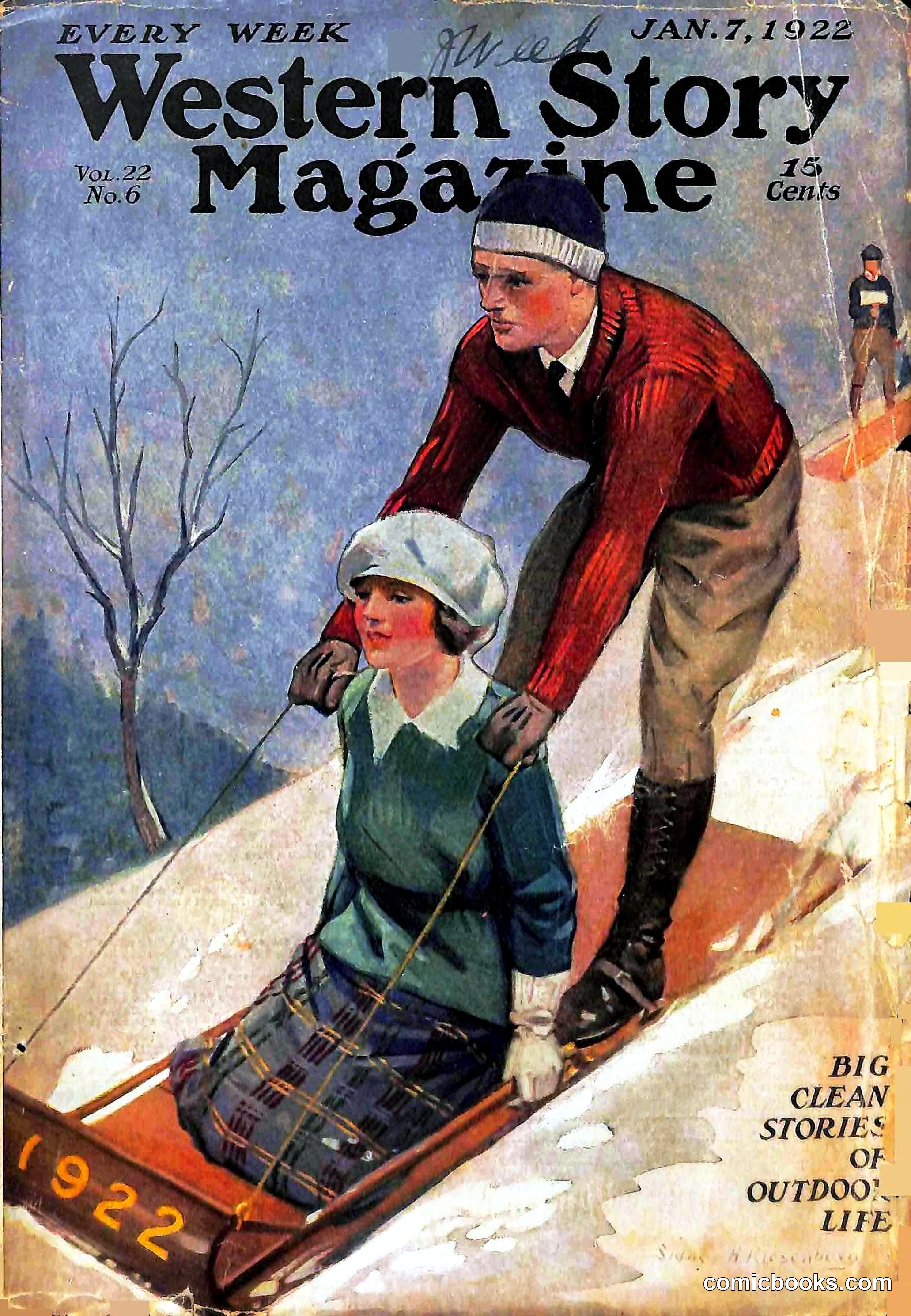 Western Story Magazine, Vol. 22, No. 6