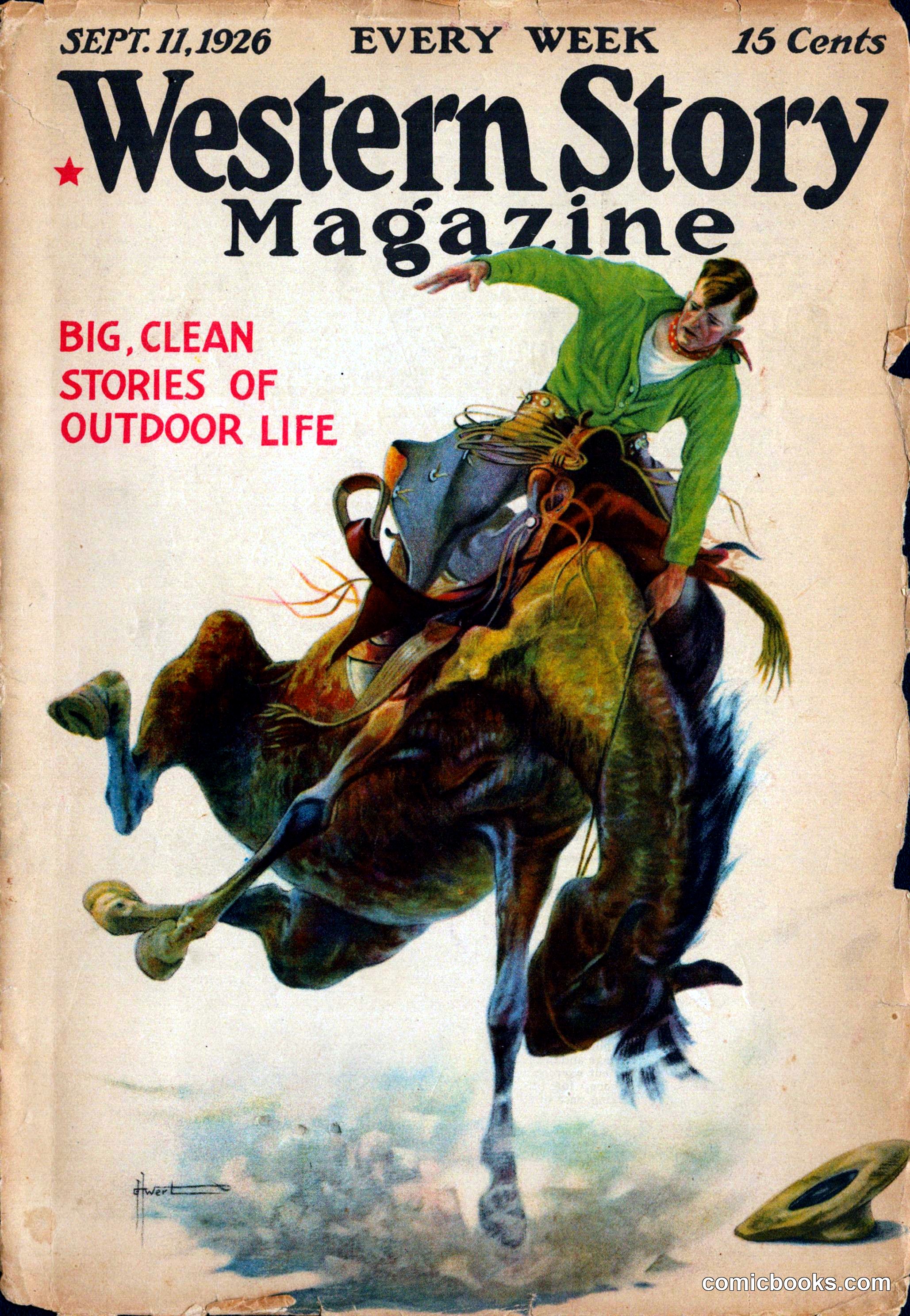 Western Story Magazine, September 11, 1926