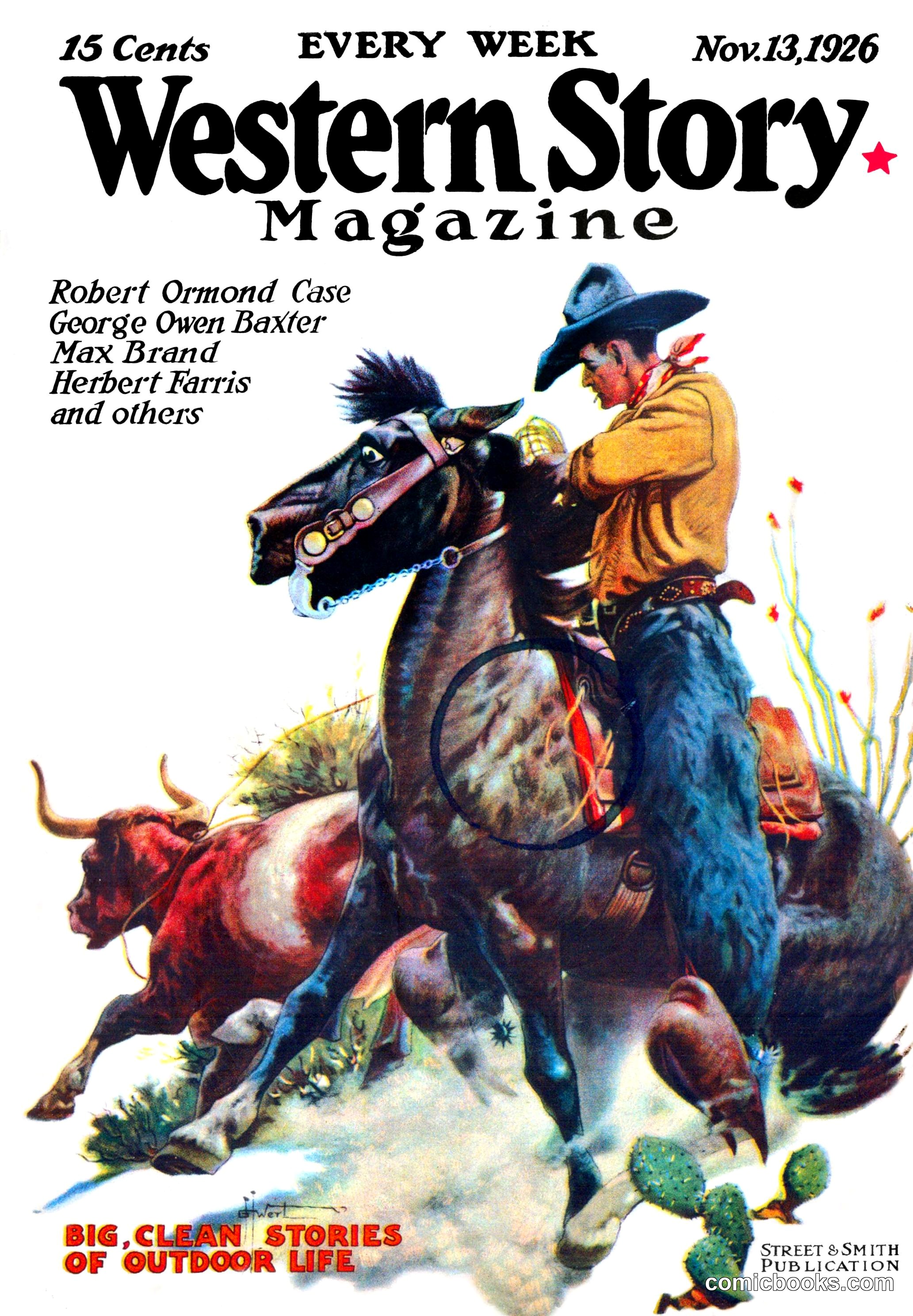Western Story Magazine, November 13, 1926