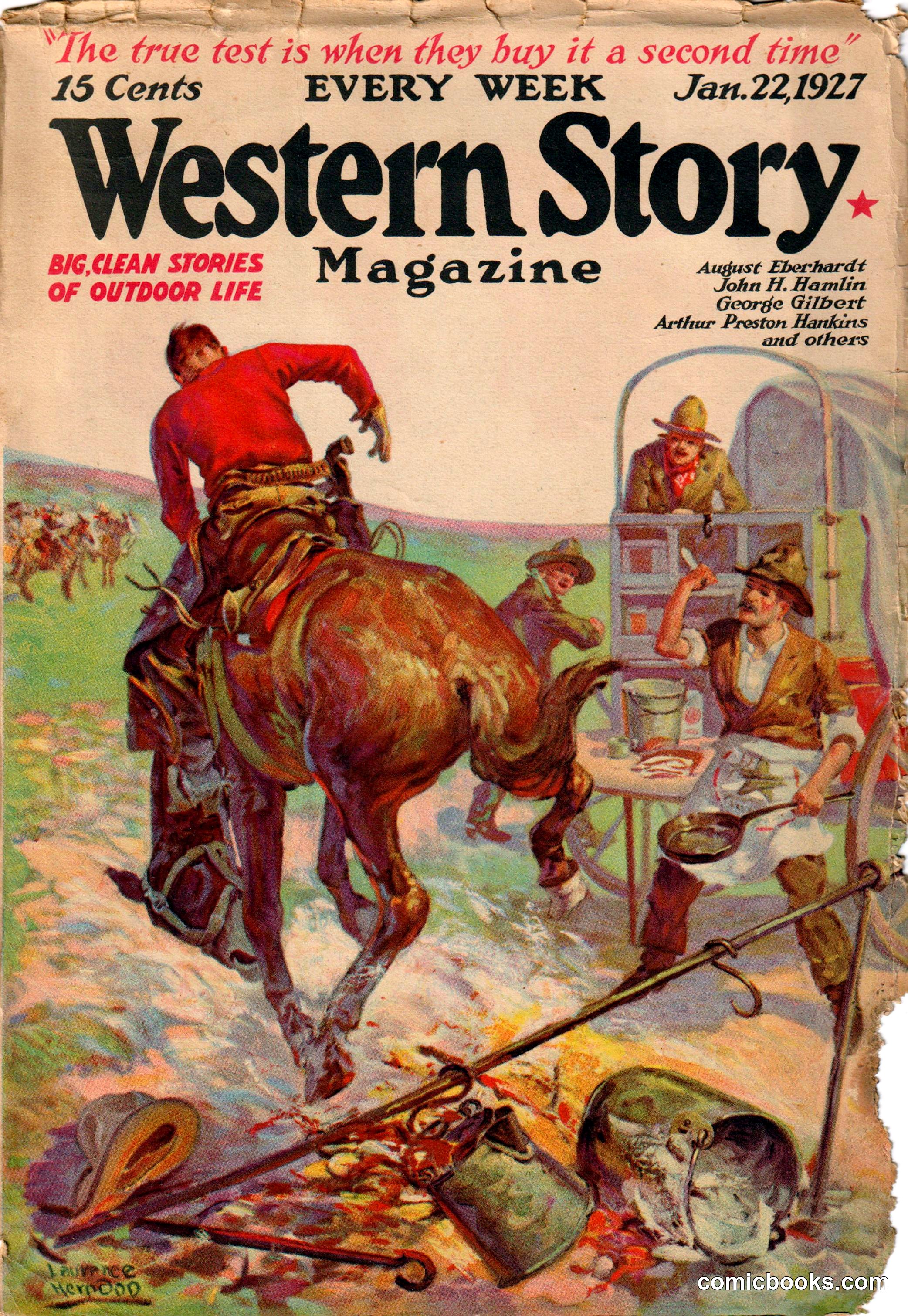 Western Story Magazine Cover