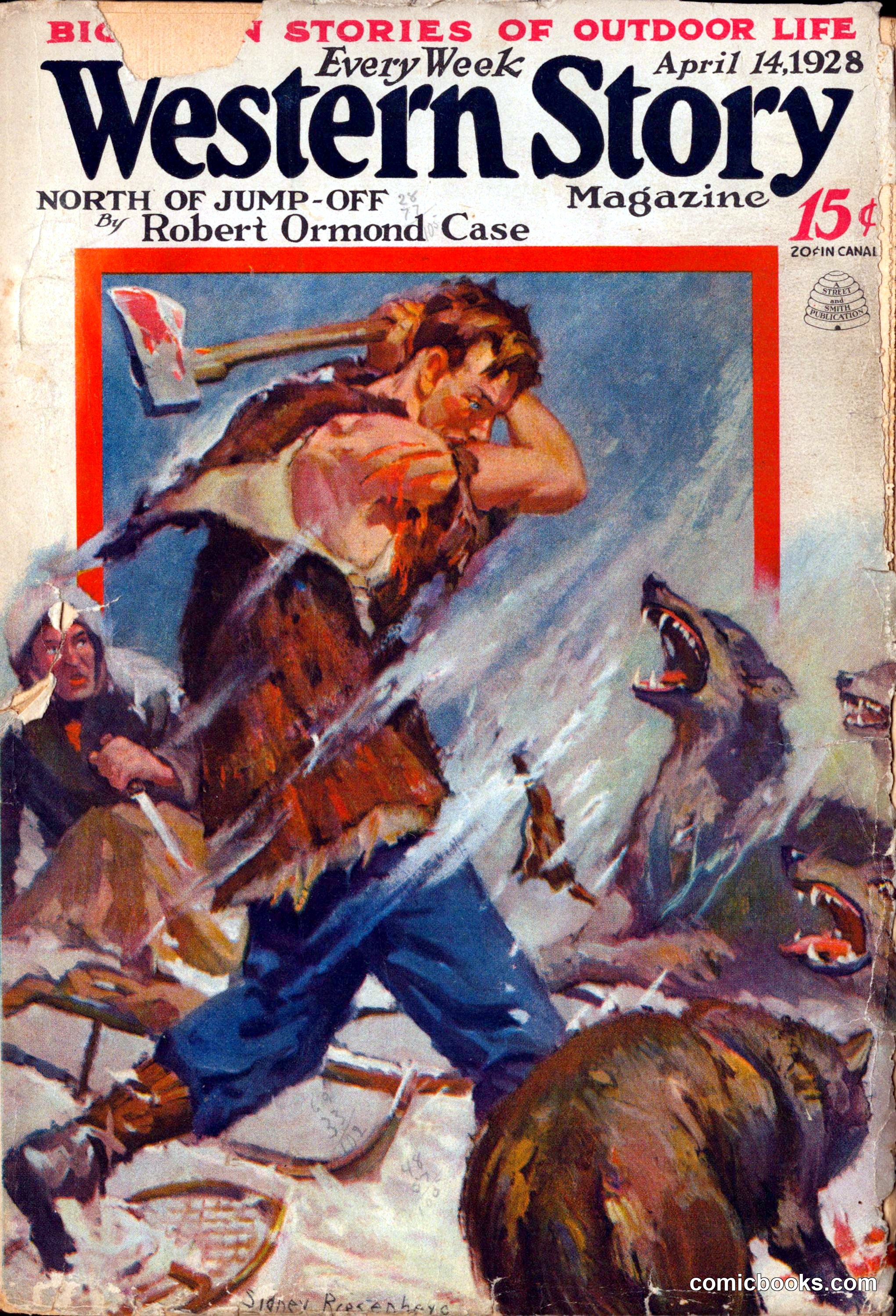 Western Story Magazine, April 14, 1928