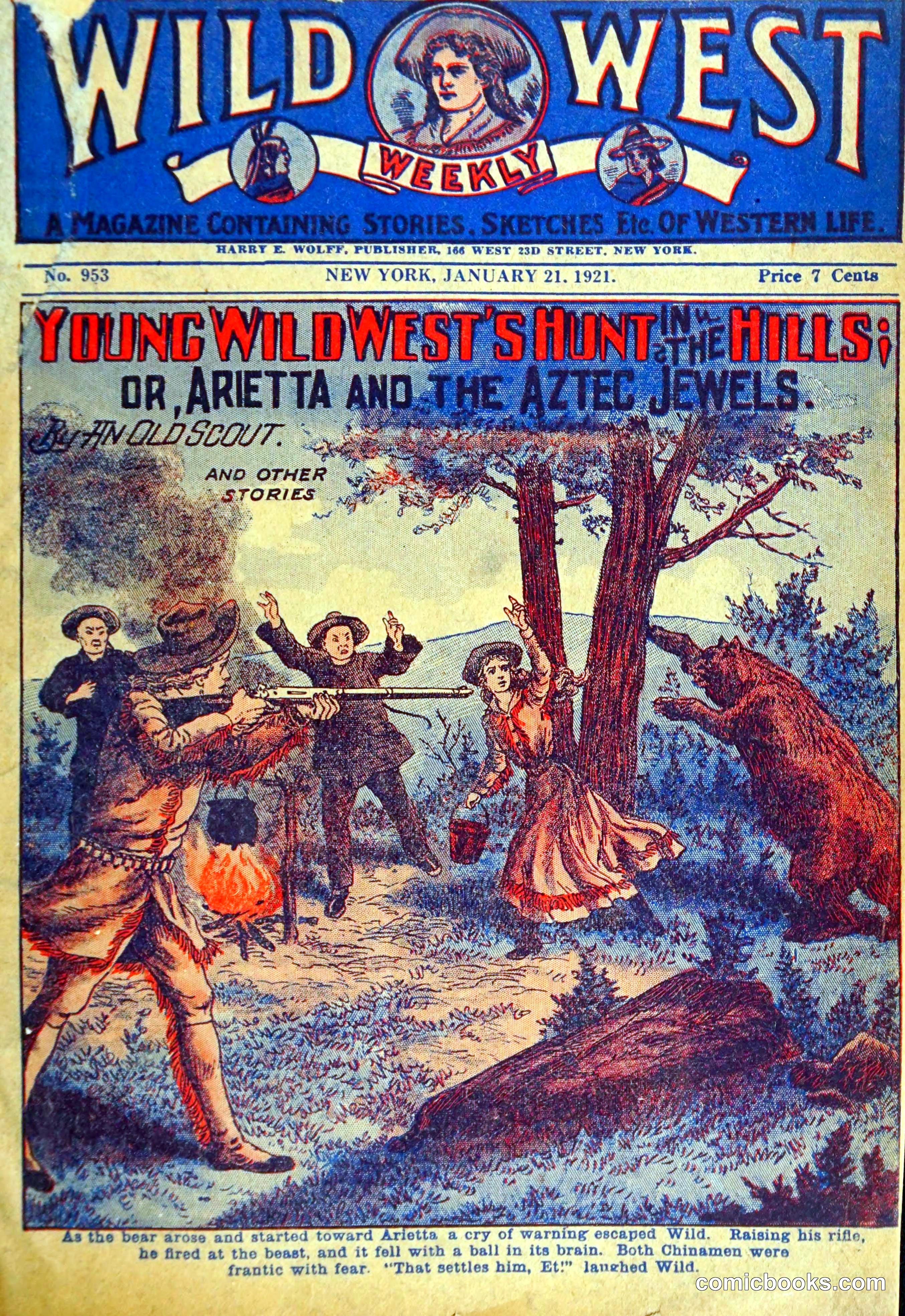 Young Wild West Weekly