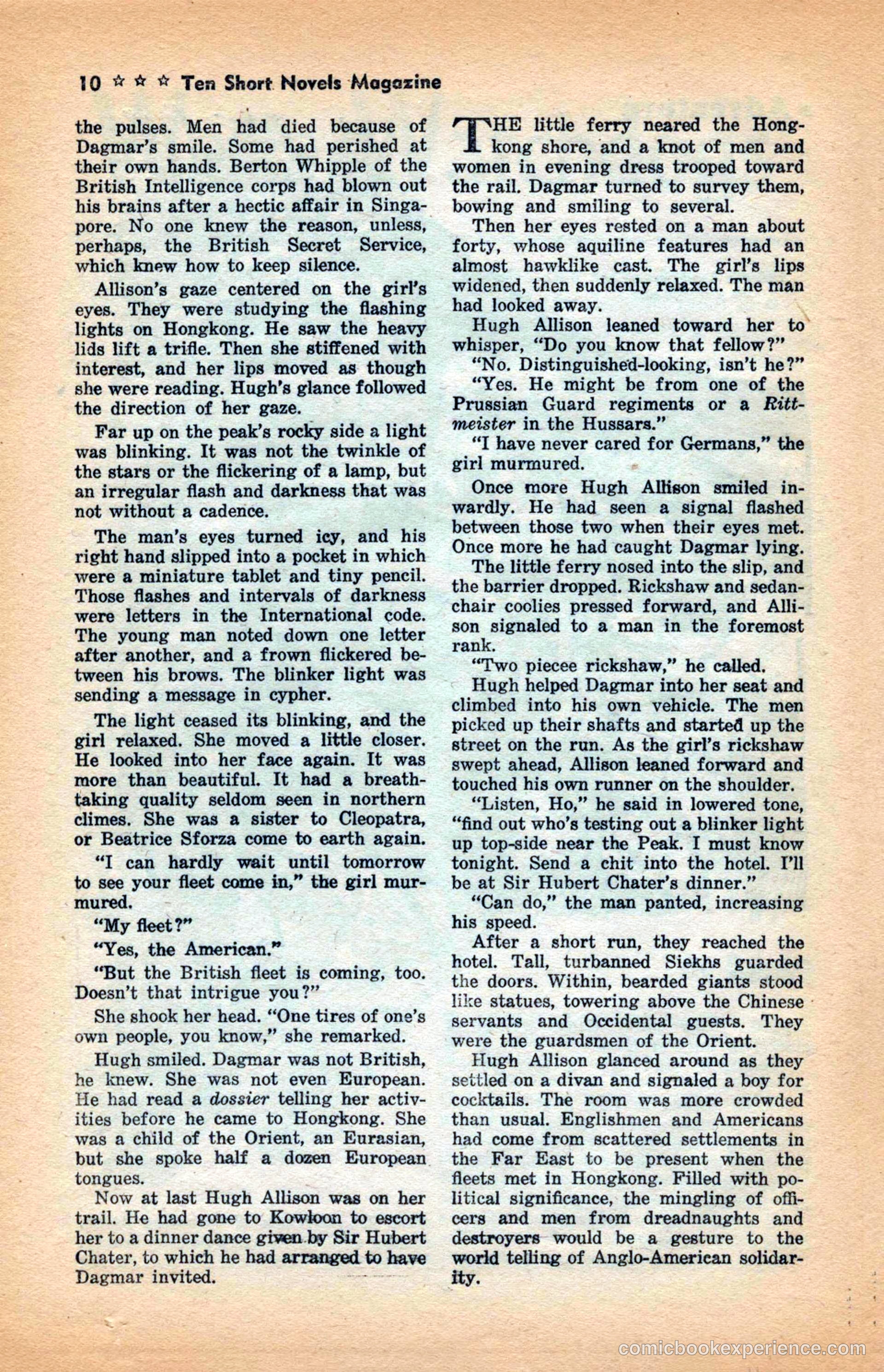 10 Short Novels Magazine — page 12 of 148