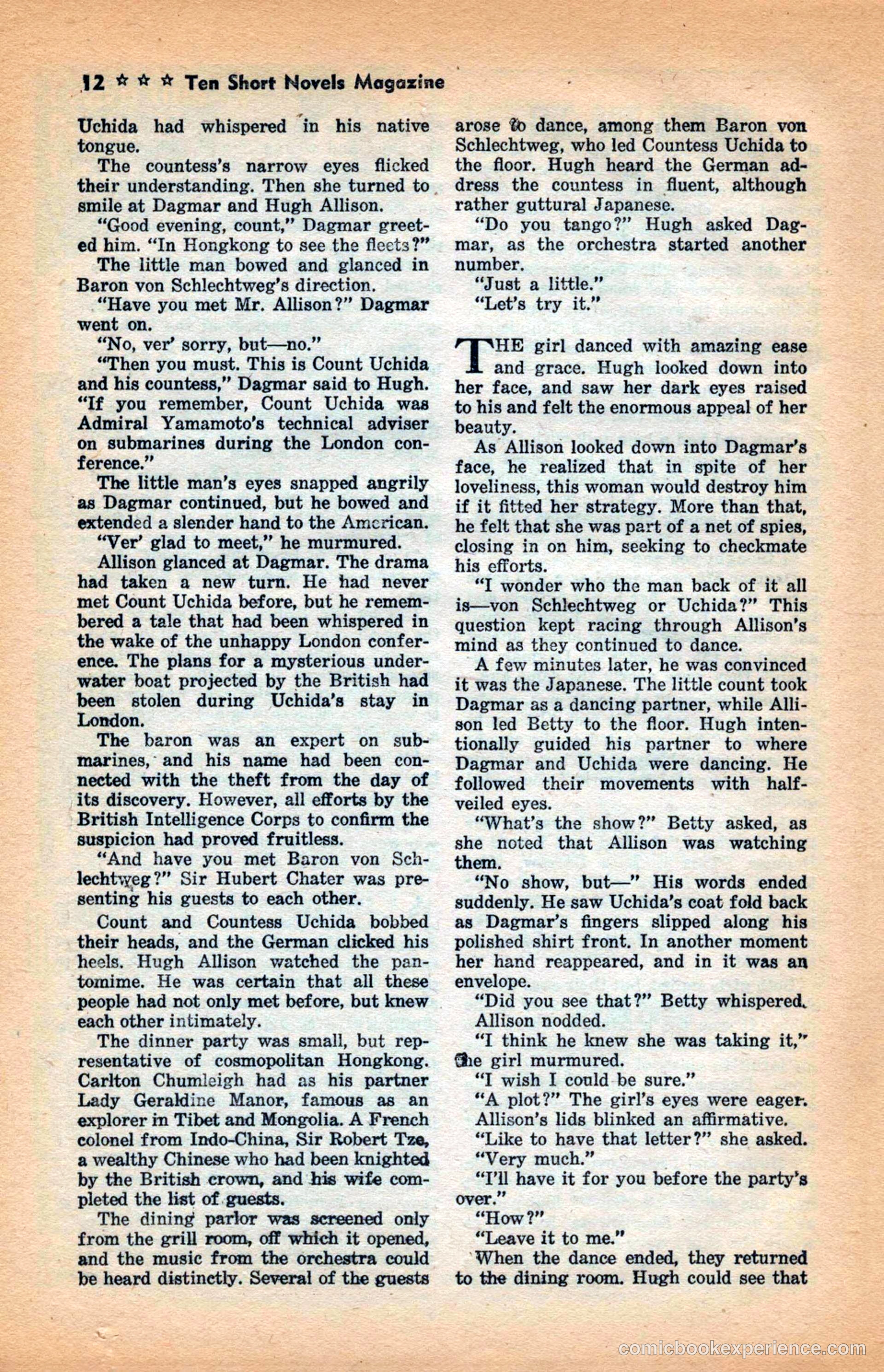 10 Short Novels Magazine — page 14 of 148