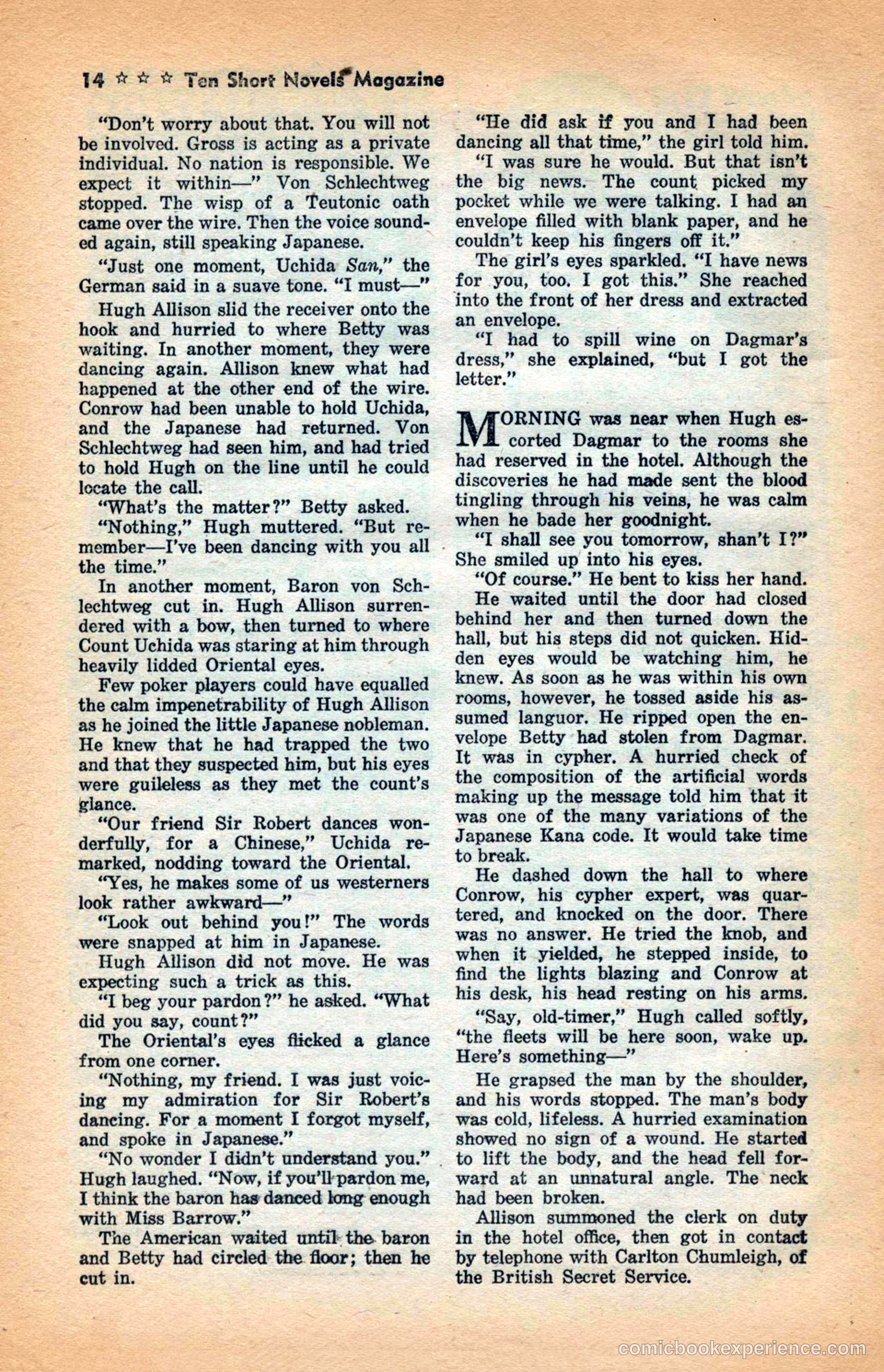 10 Short Novels Magazine — page 16 of 148