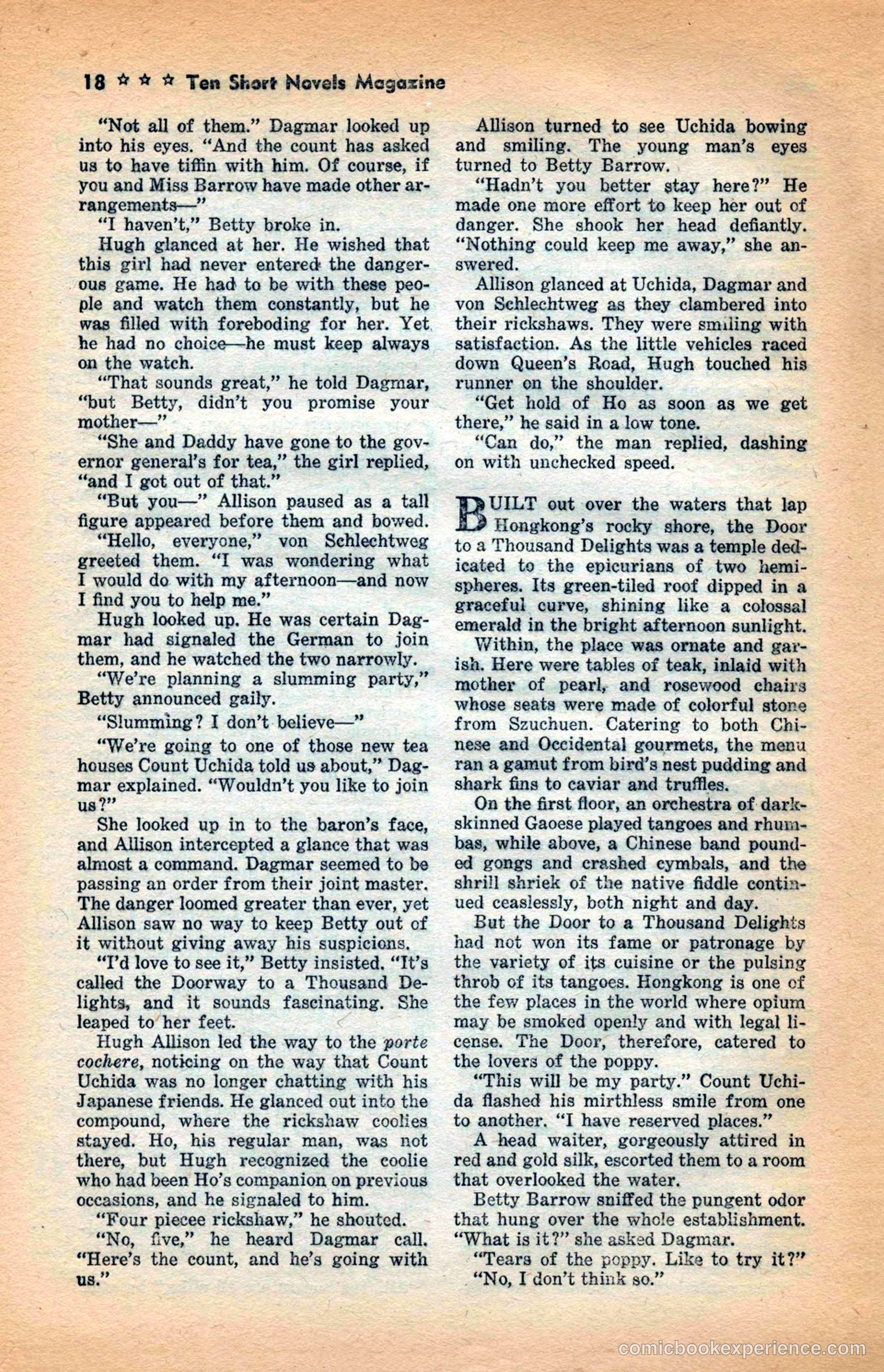 10 Short Novels Magazine — page 20 of 148
