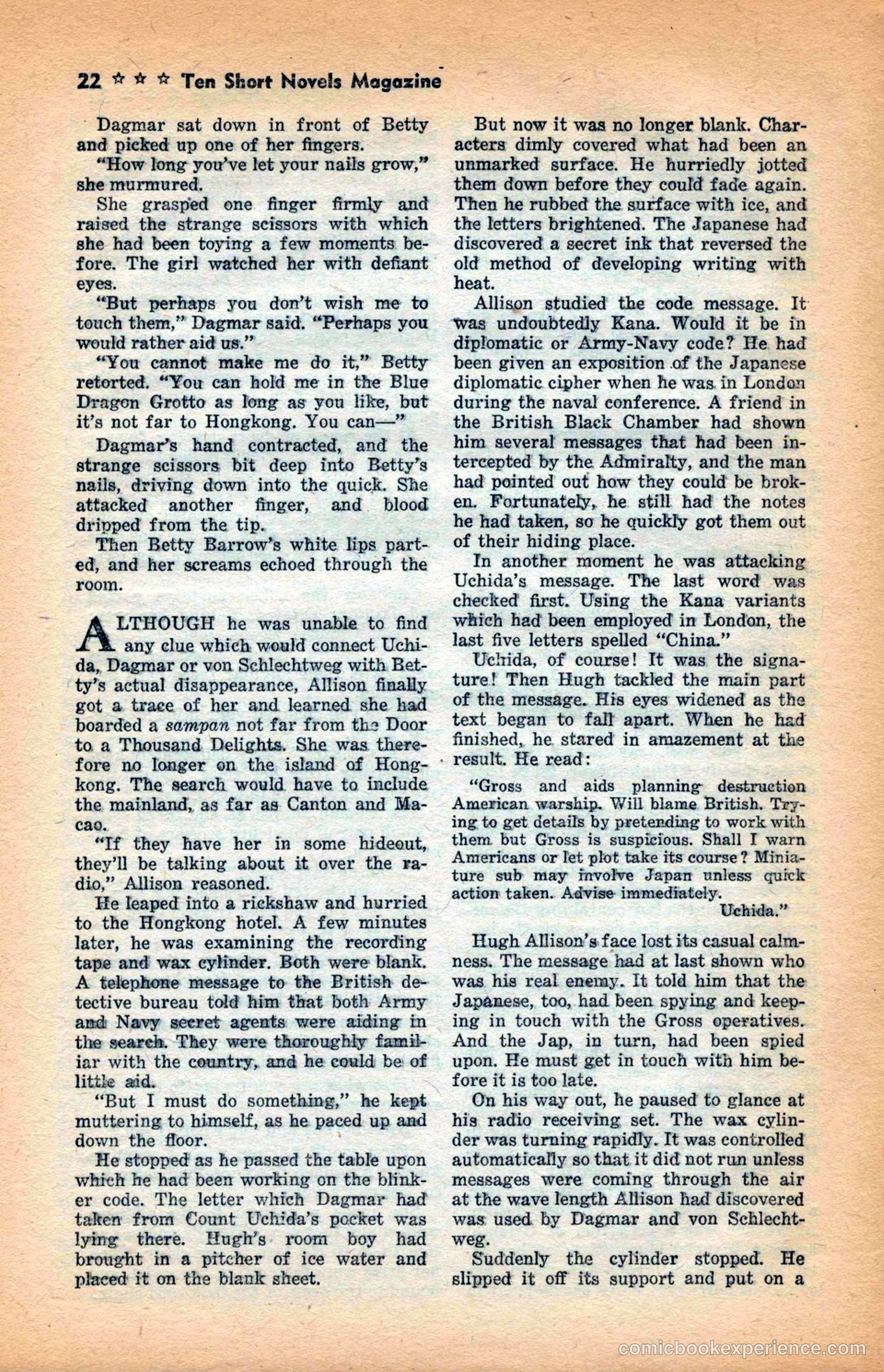 10 Short Novels Magazine — page 24 of 148