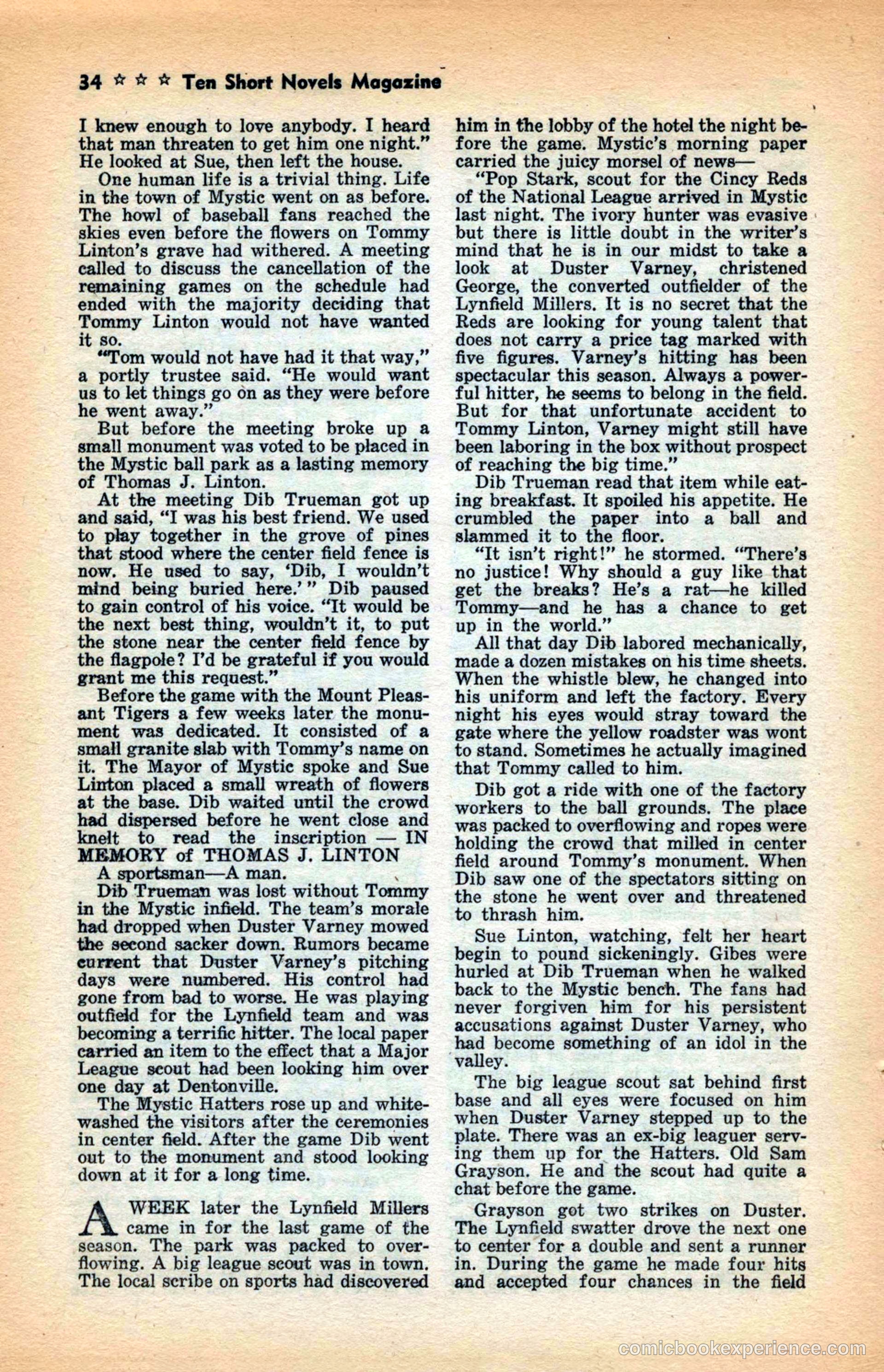 10 Short Novels Magazine — page 36 of 148