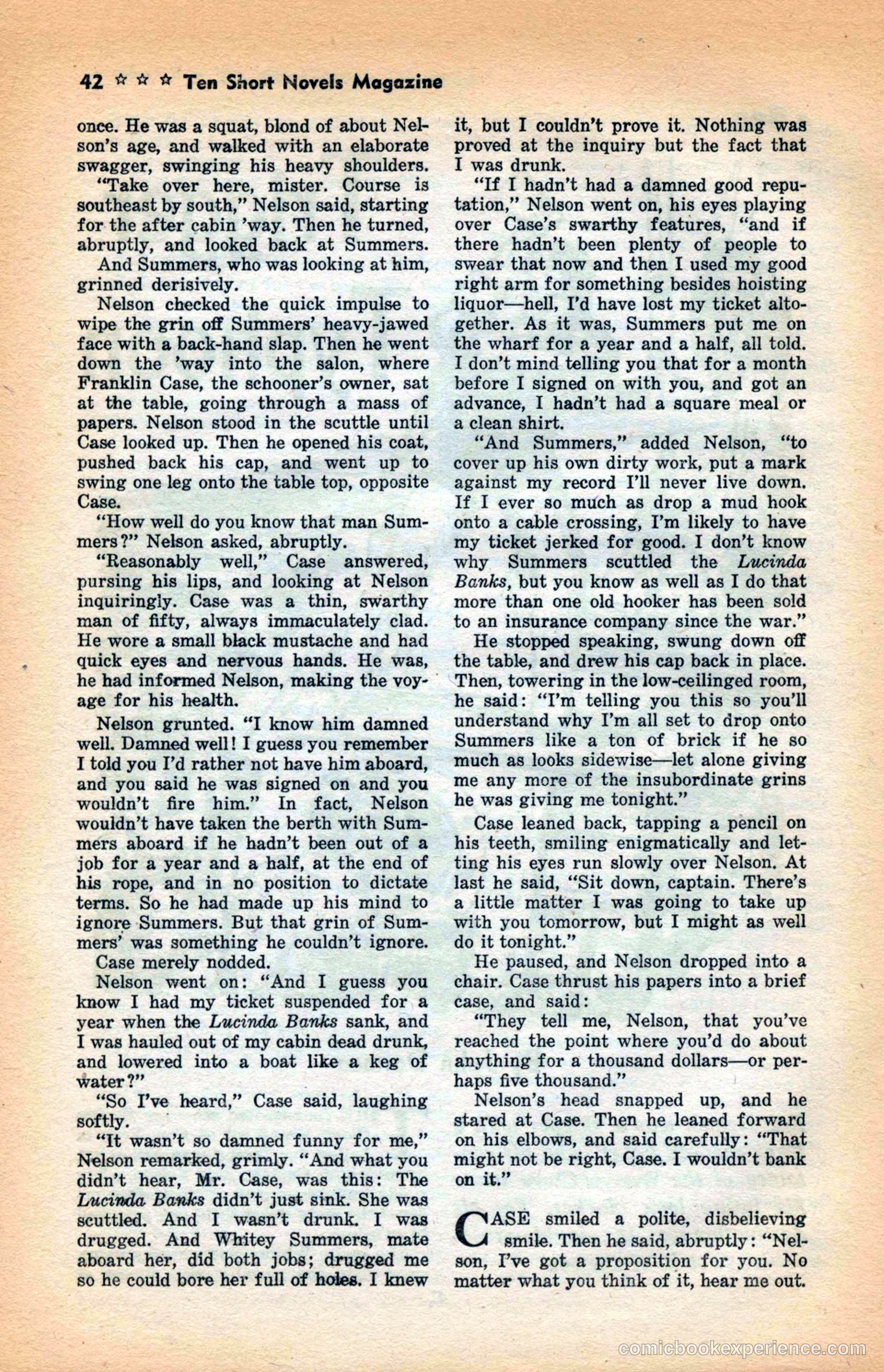 10 Short Novels Magazine — page 44 of 148