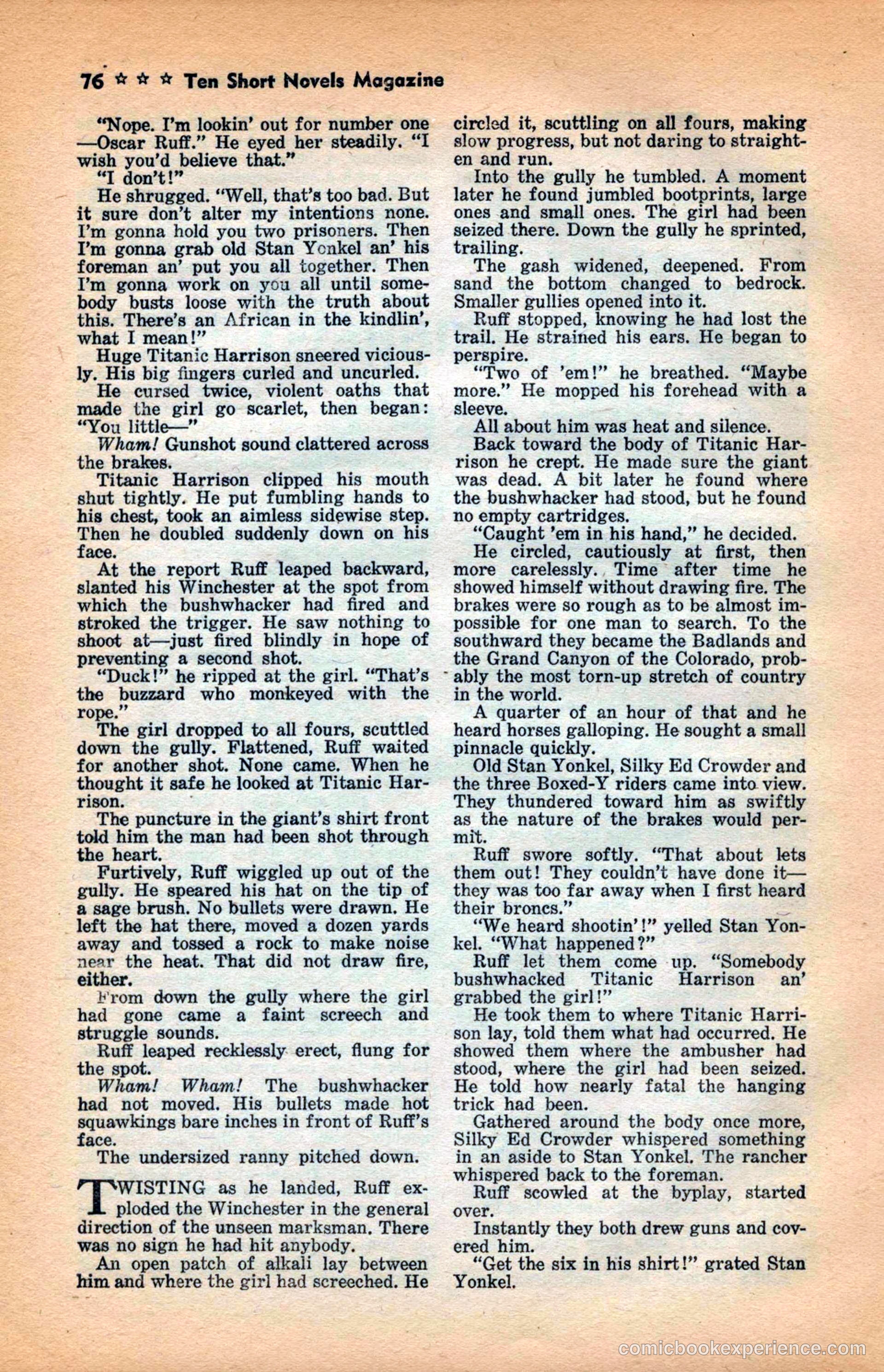 10 Short Novels Magazine — page 78 of 148
