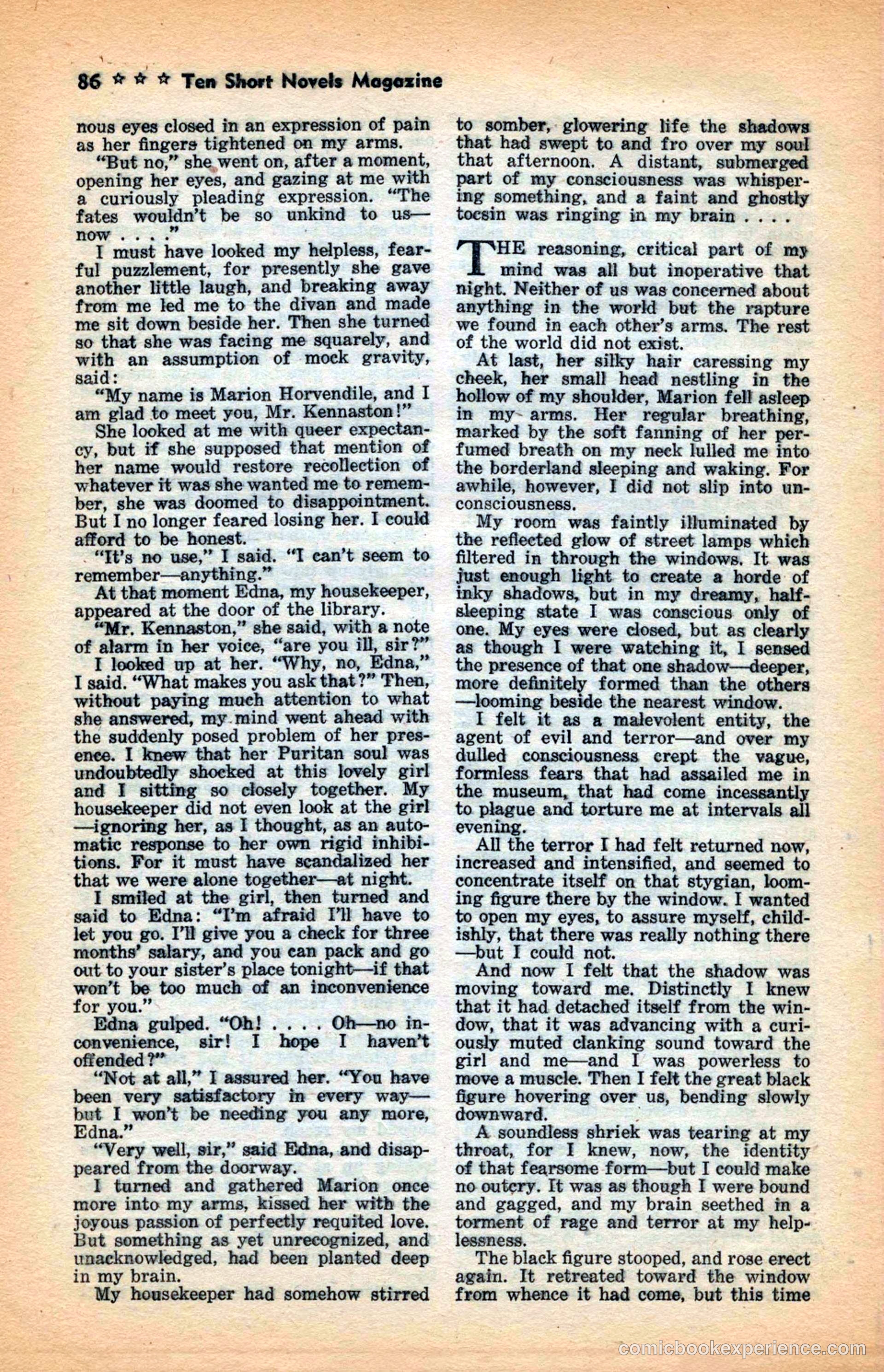 10 Short Novels Magazine — page 88 of 148
