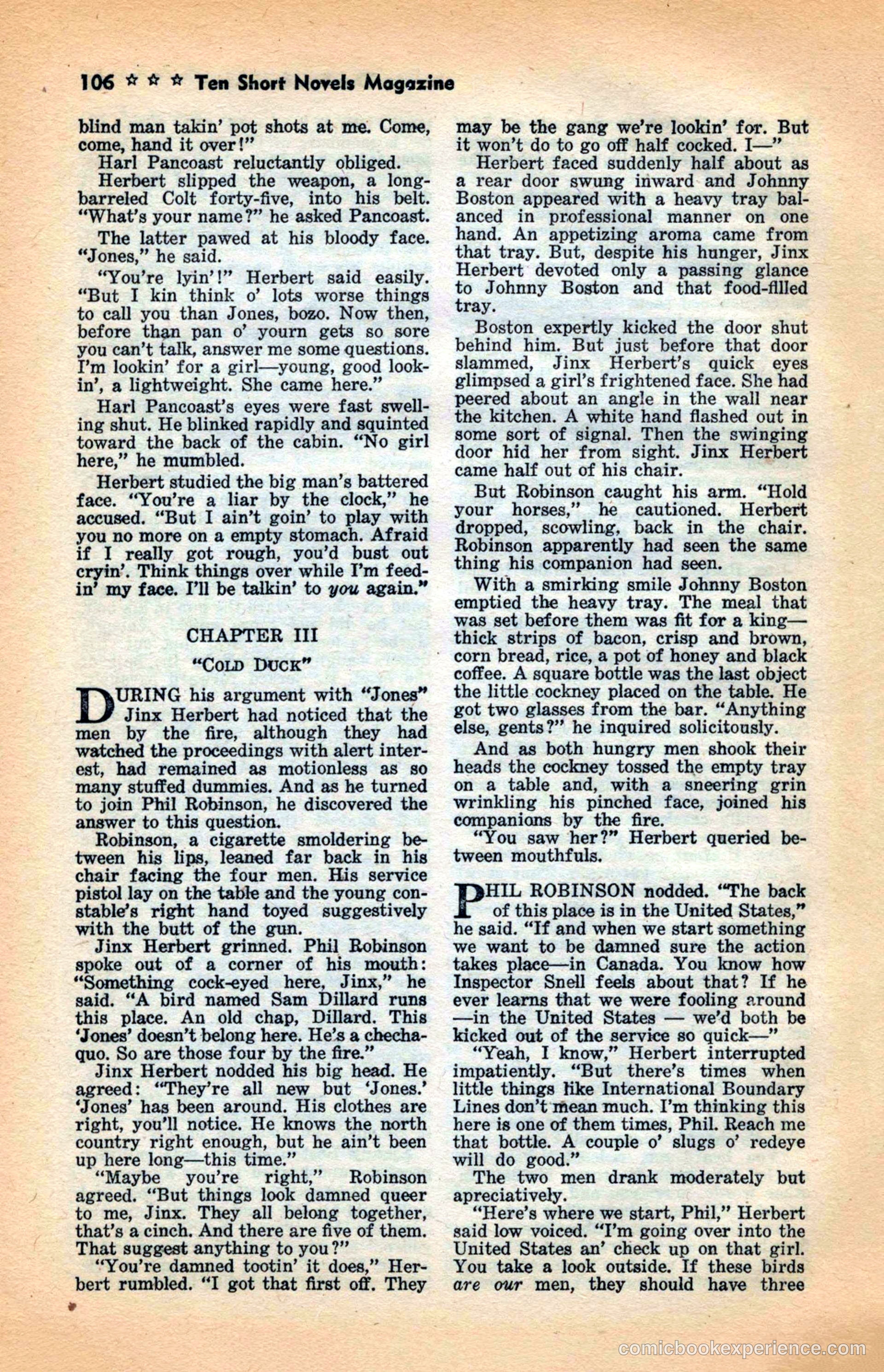 10 Short Novels Magazine — page 108 of 148