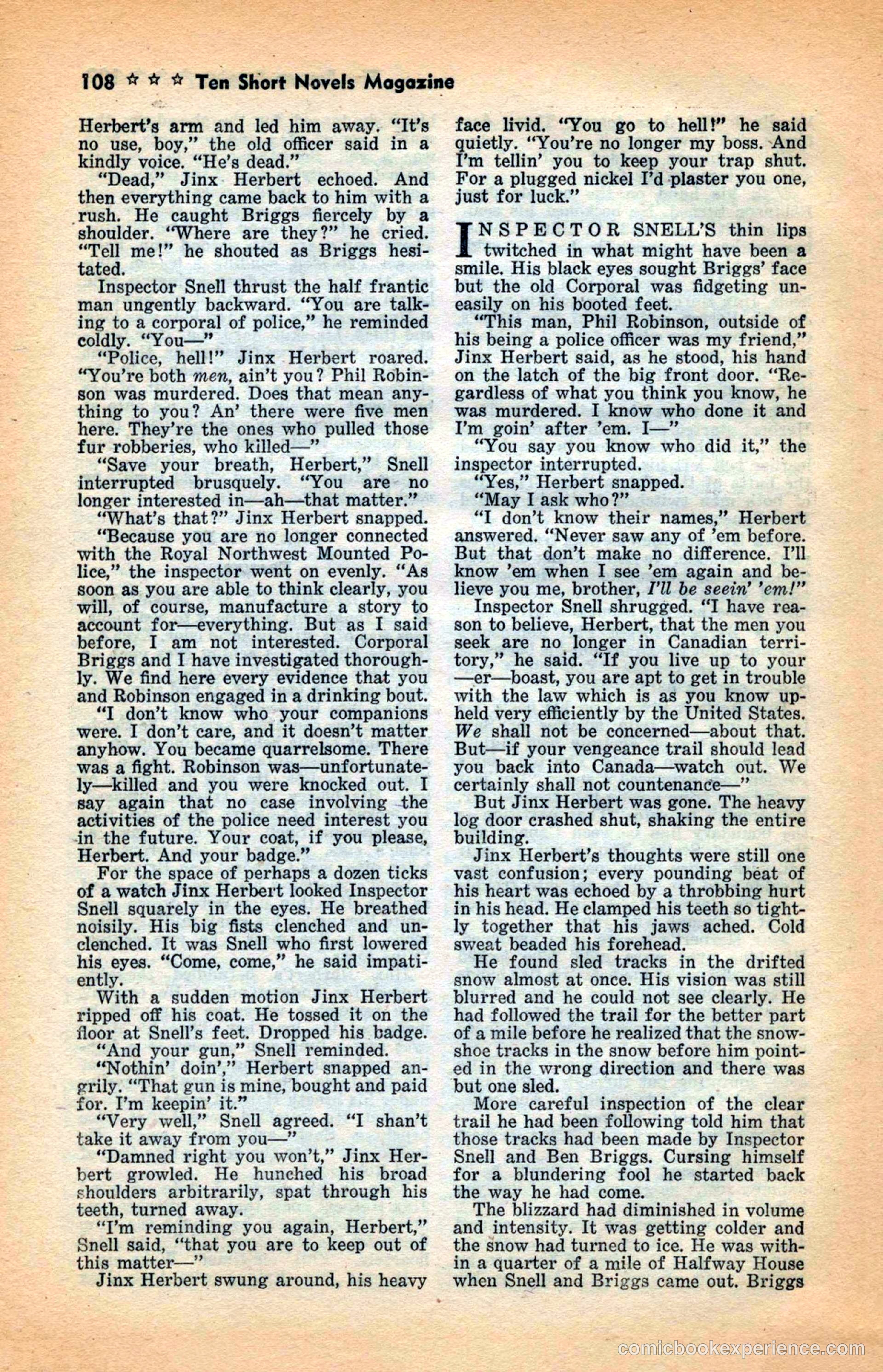 10 Short Novels Magazine — page 110 of 148