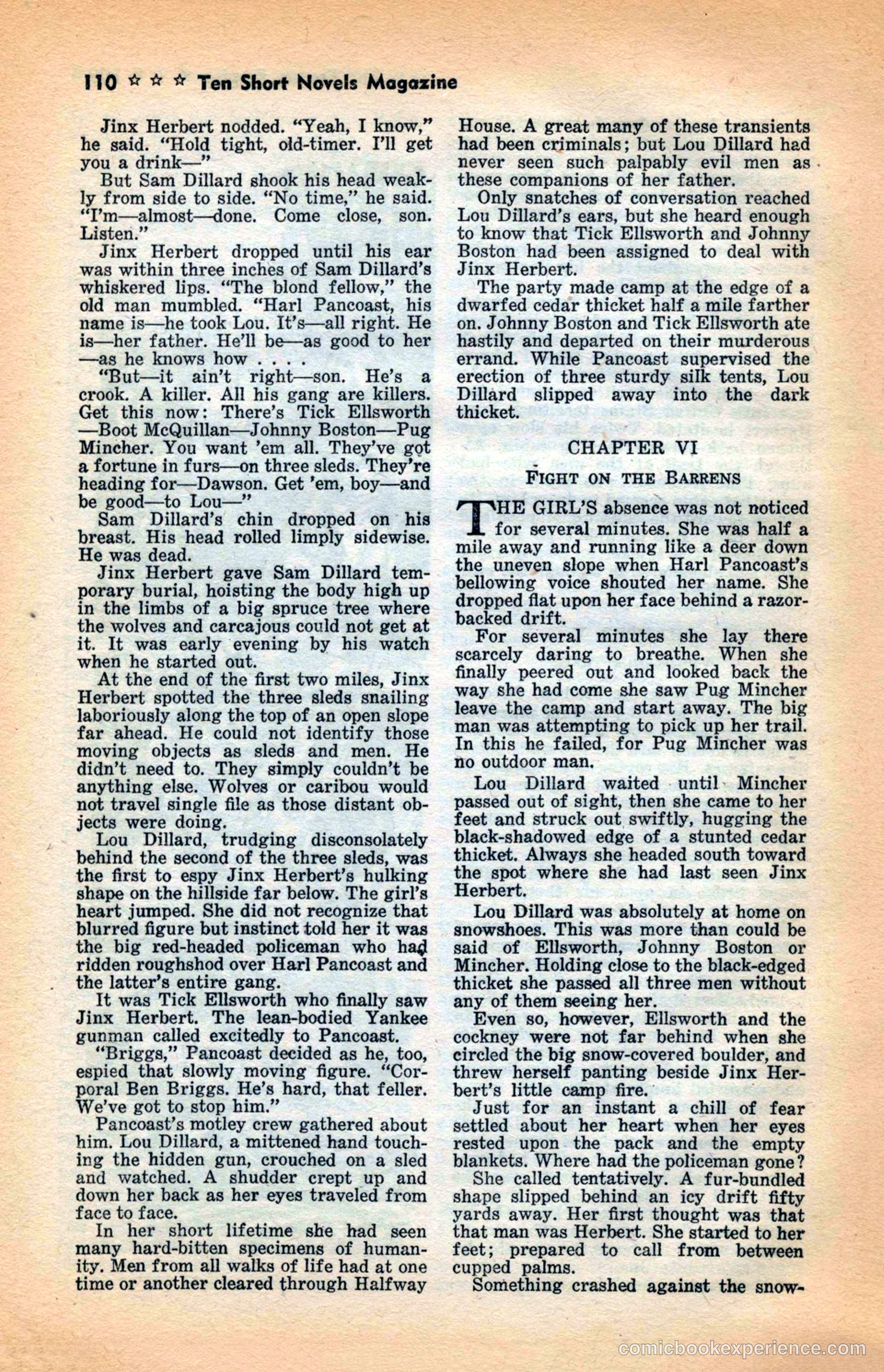 10 Short Novels Magazine — page 112 of 148