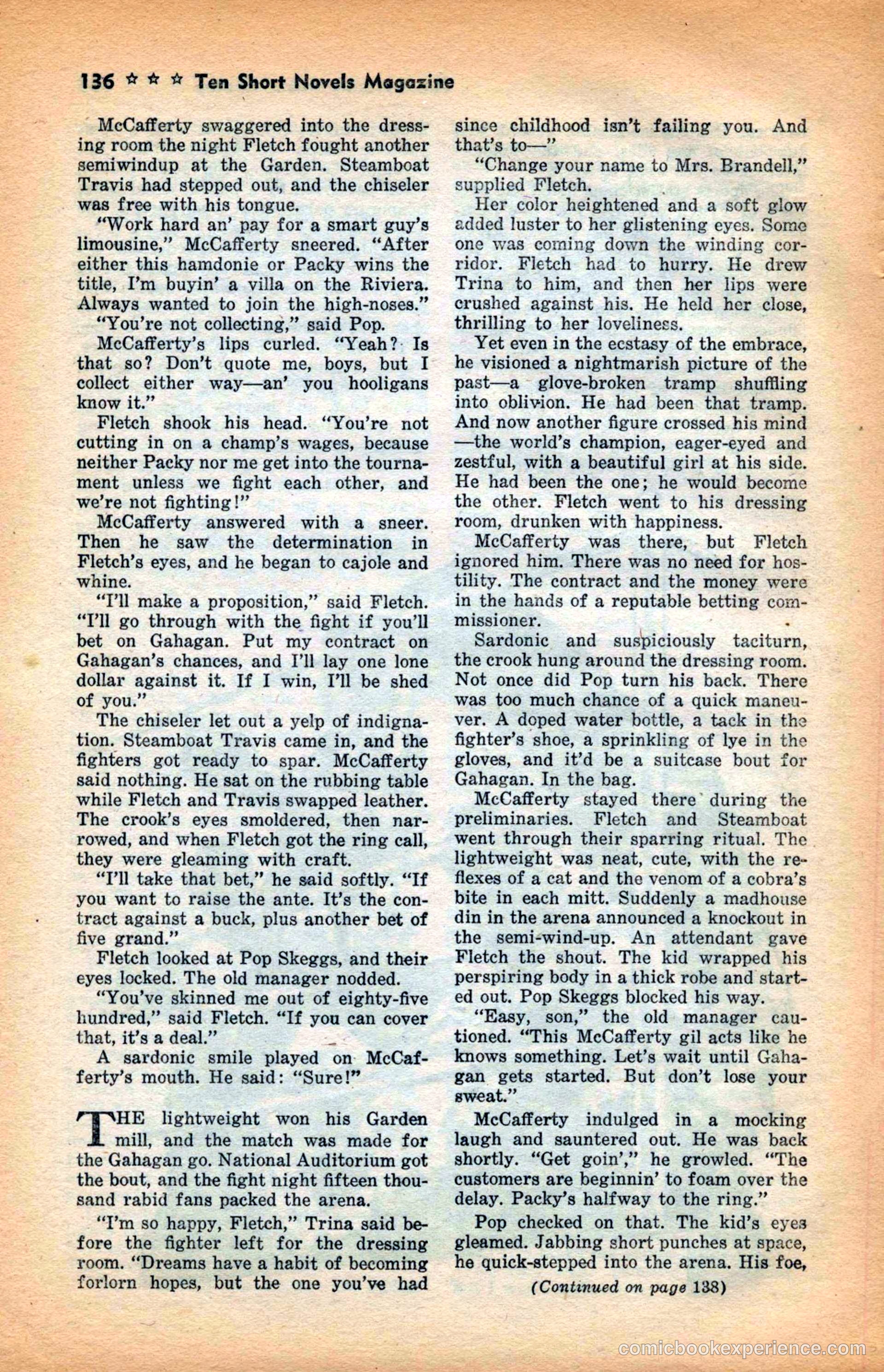 10 Short Novels Magazine — page 138 of 148