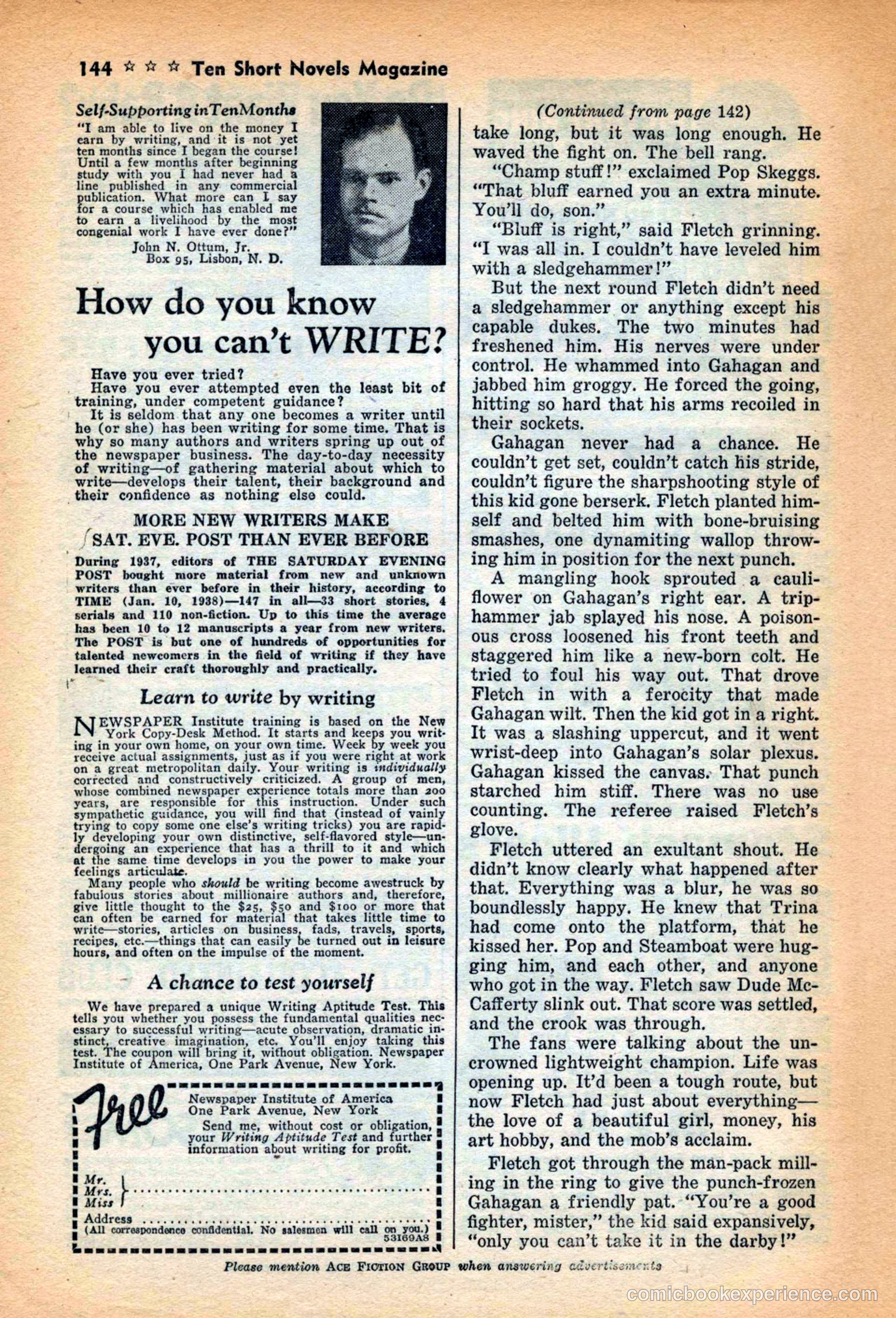 10 Short Novels Magazine — page 146 of 148