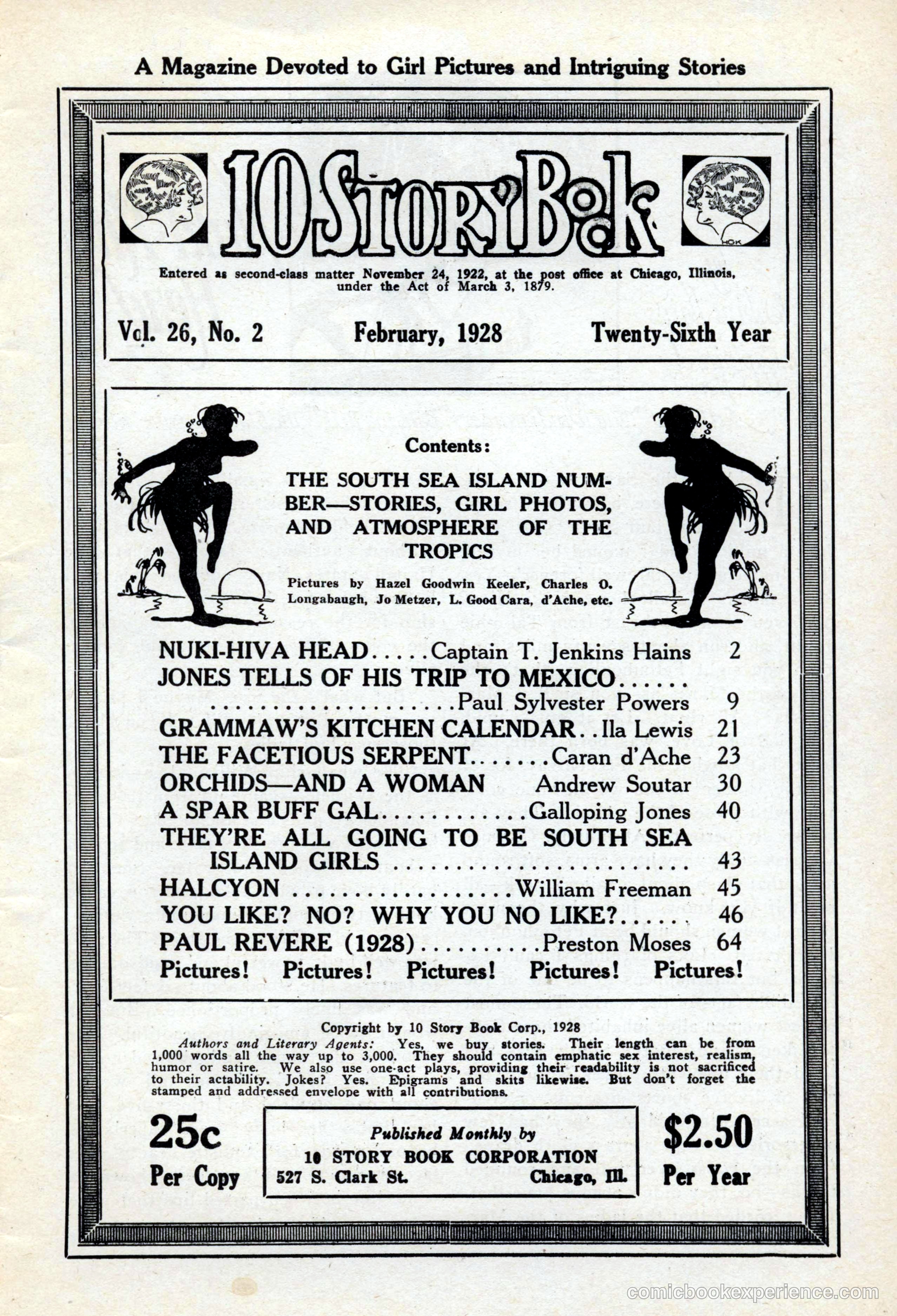 10-Story Book, February 1928 — page 3 of 68