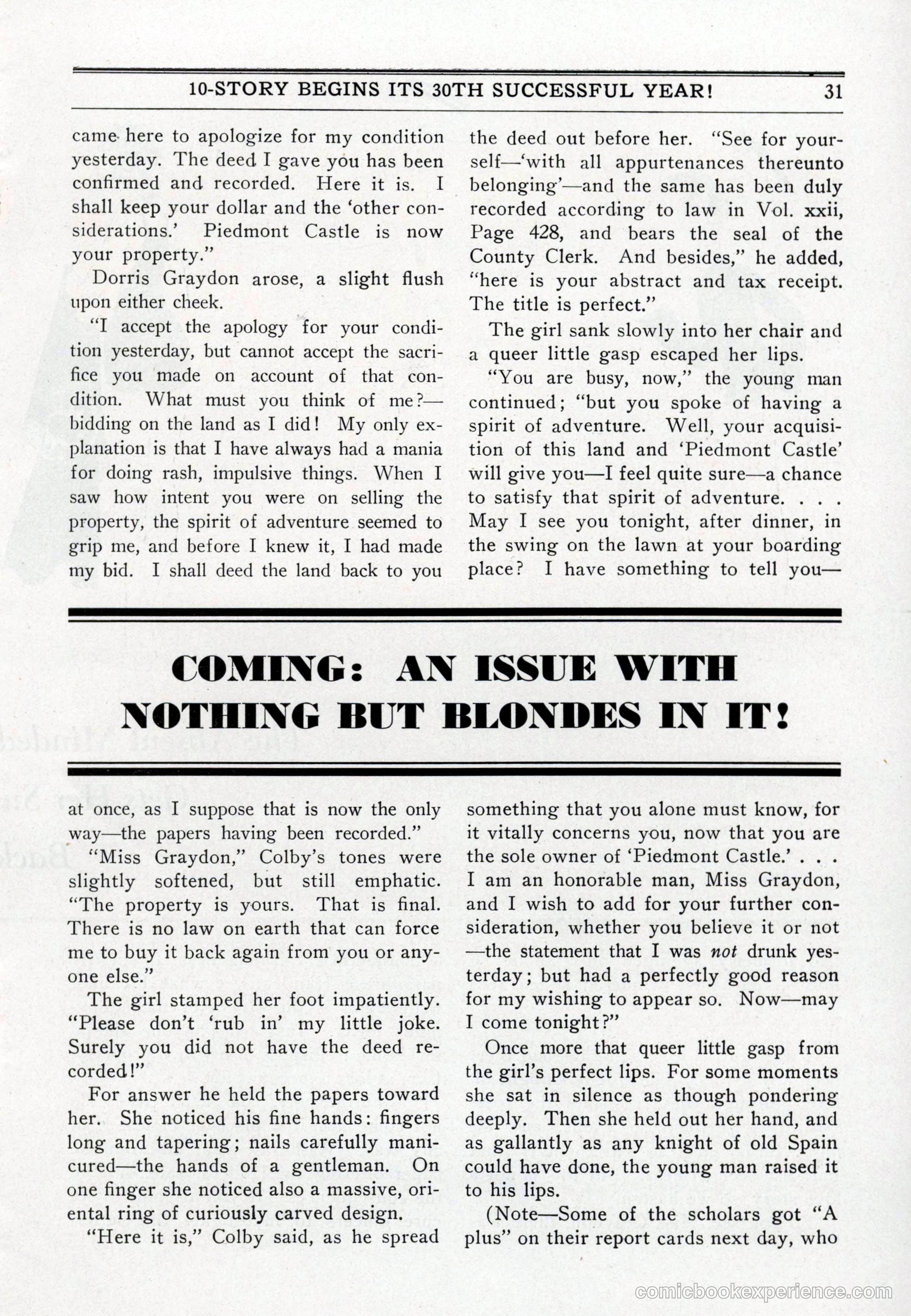 10-Story Book, July 1931 — page 33 of 68