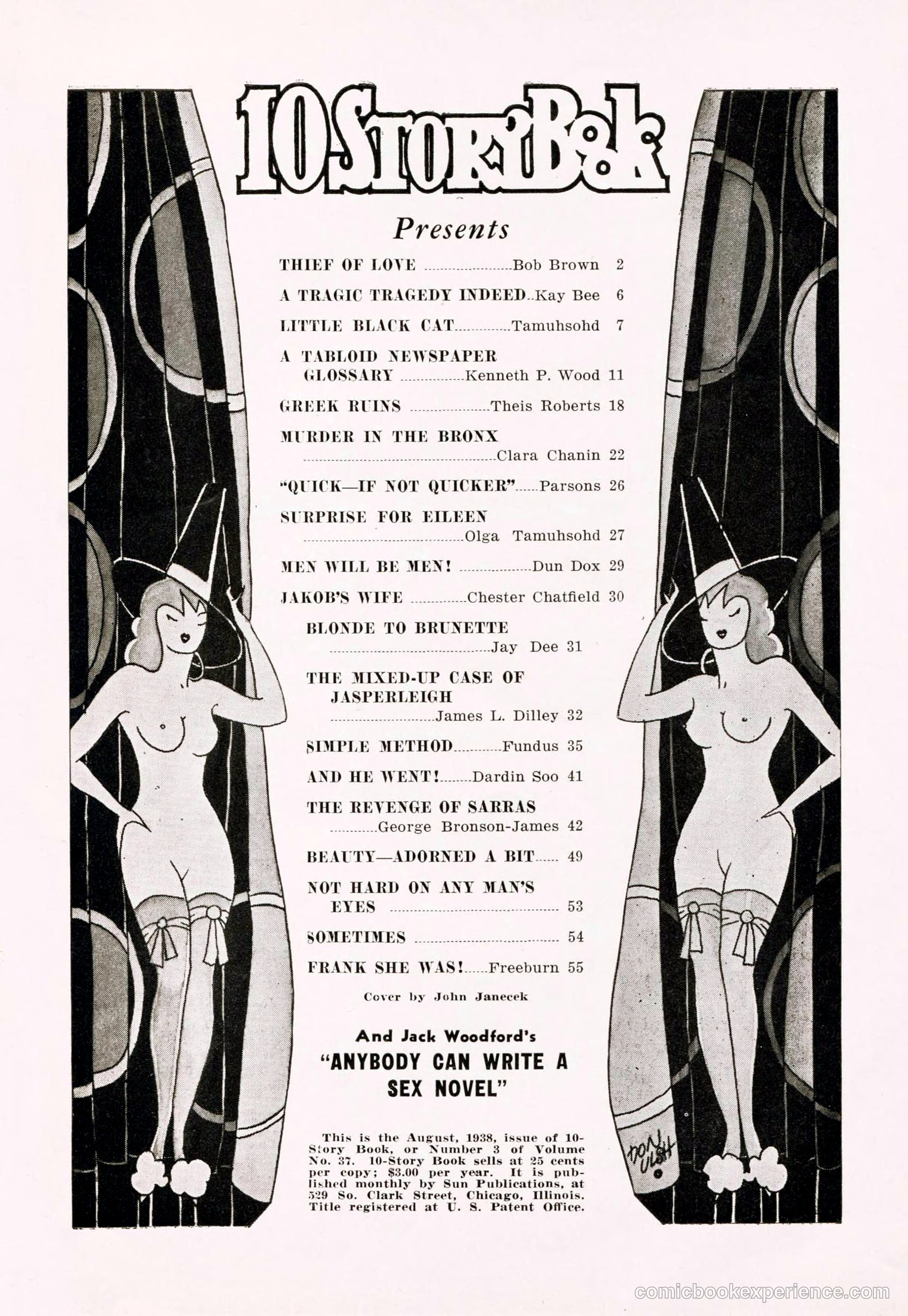 10 Story Book, August 1938 — page 3 of 64