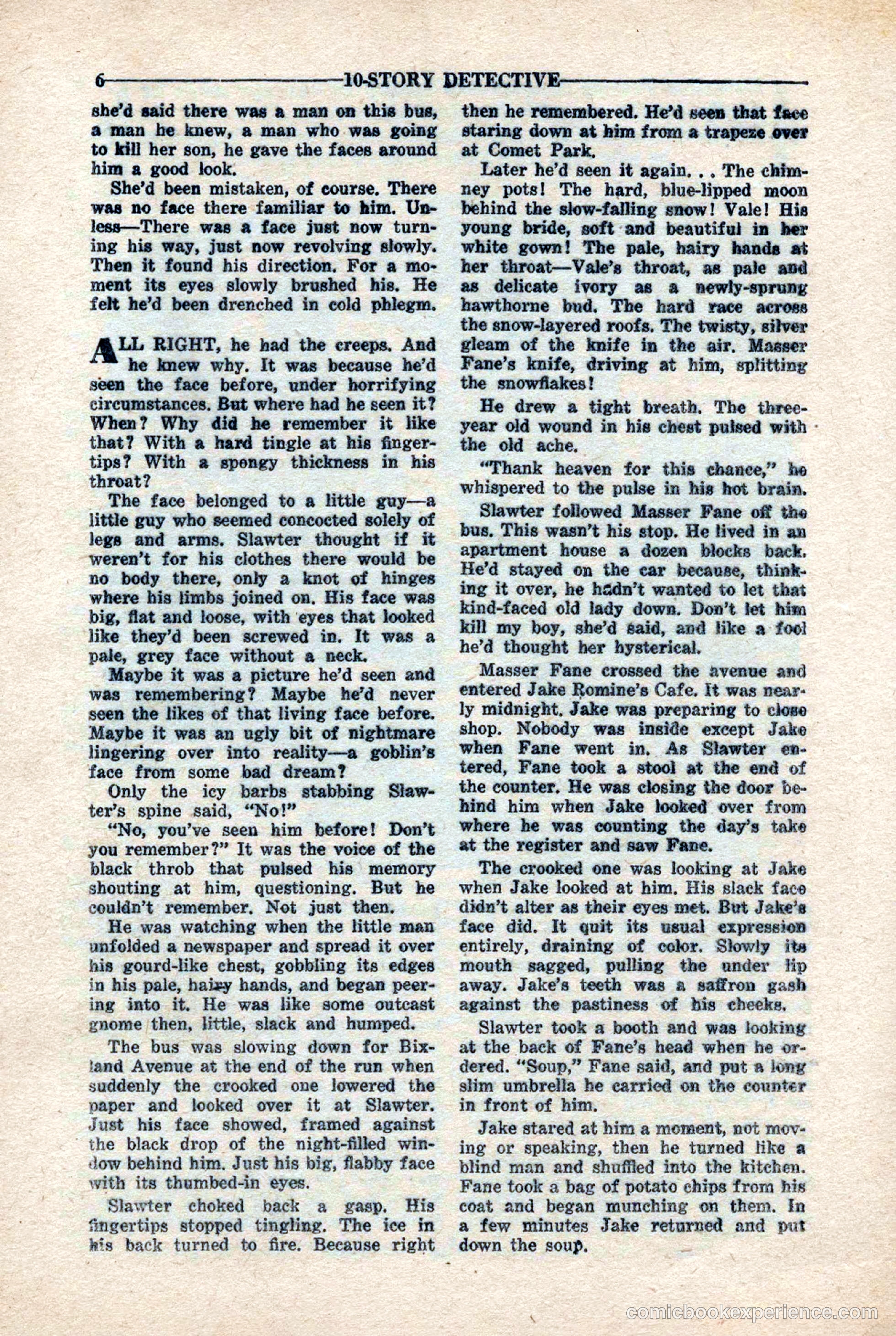 10-Story Detective Magazine, April 1946 — page 8 of 84