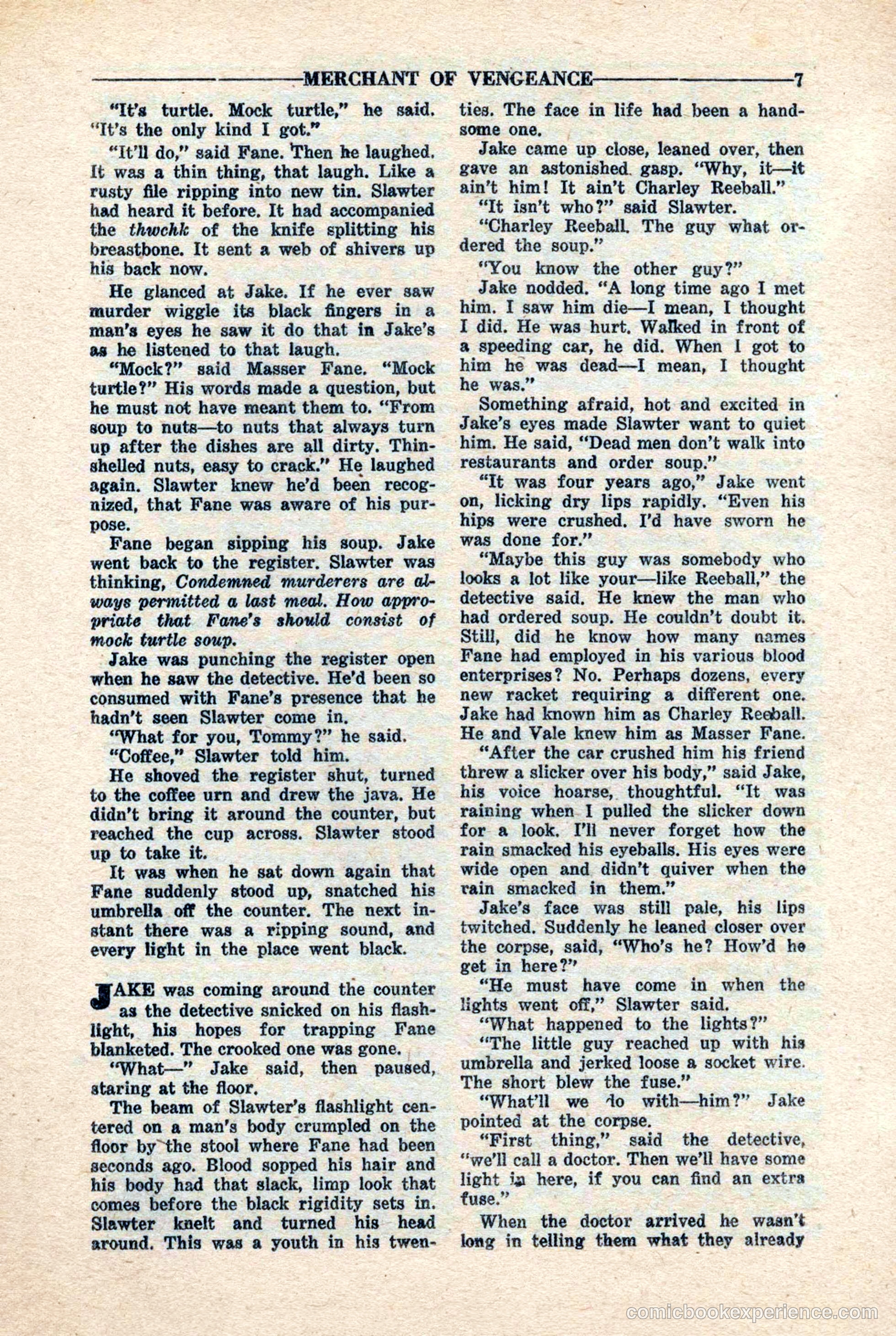 10-Story Detective Magazine, April 1946 — page 9 of 84