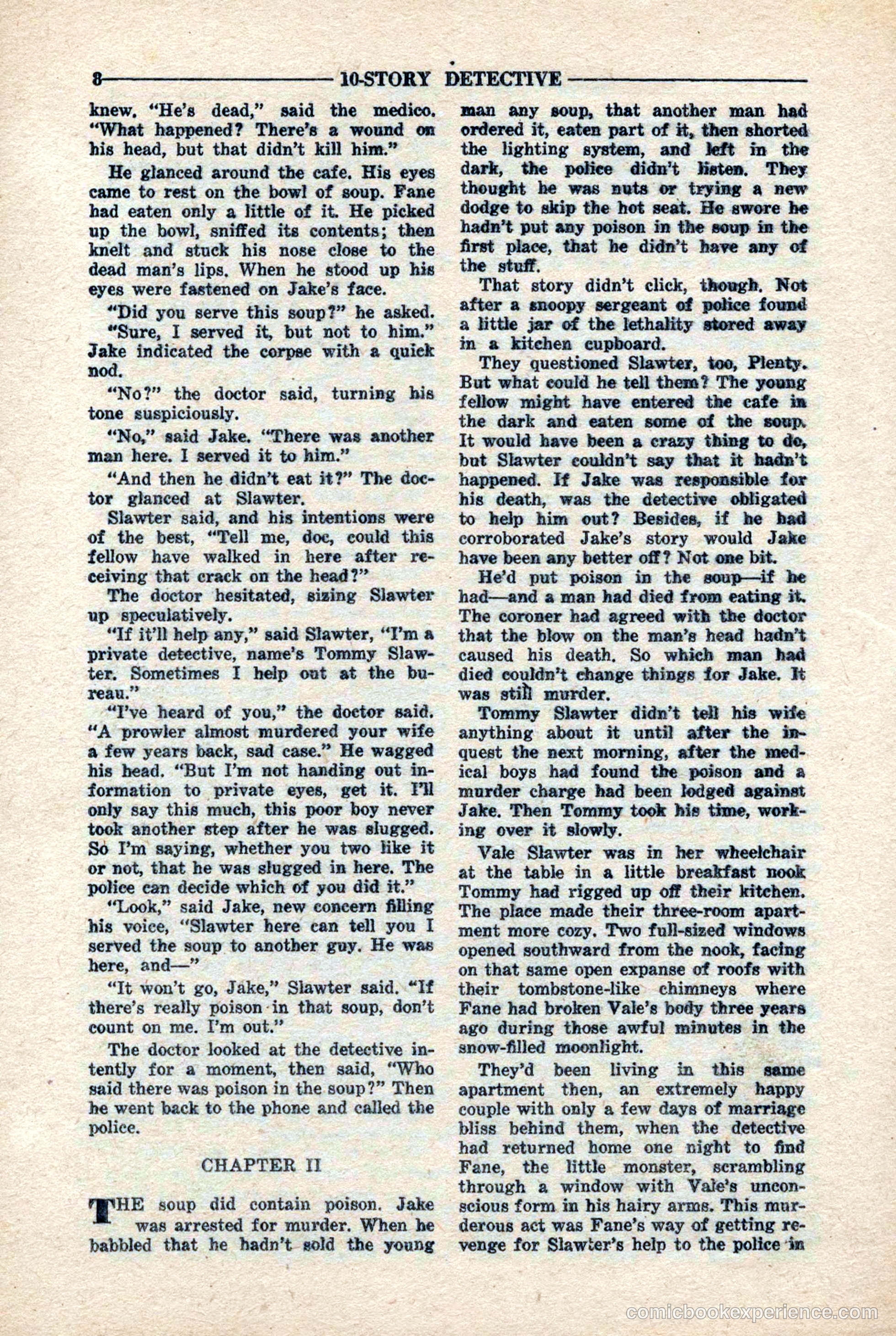 10-Story Detective Magazine, April 1946 — page 10 of 84