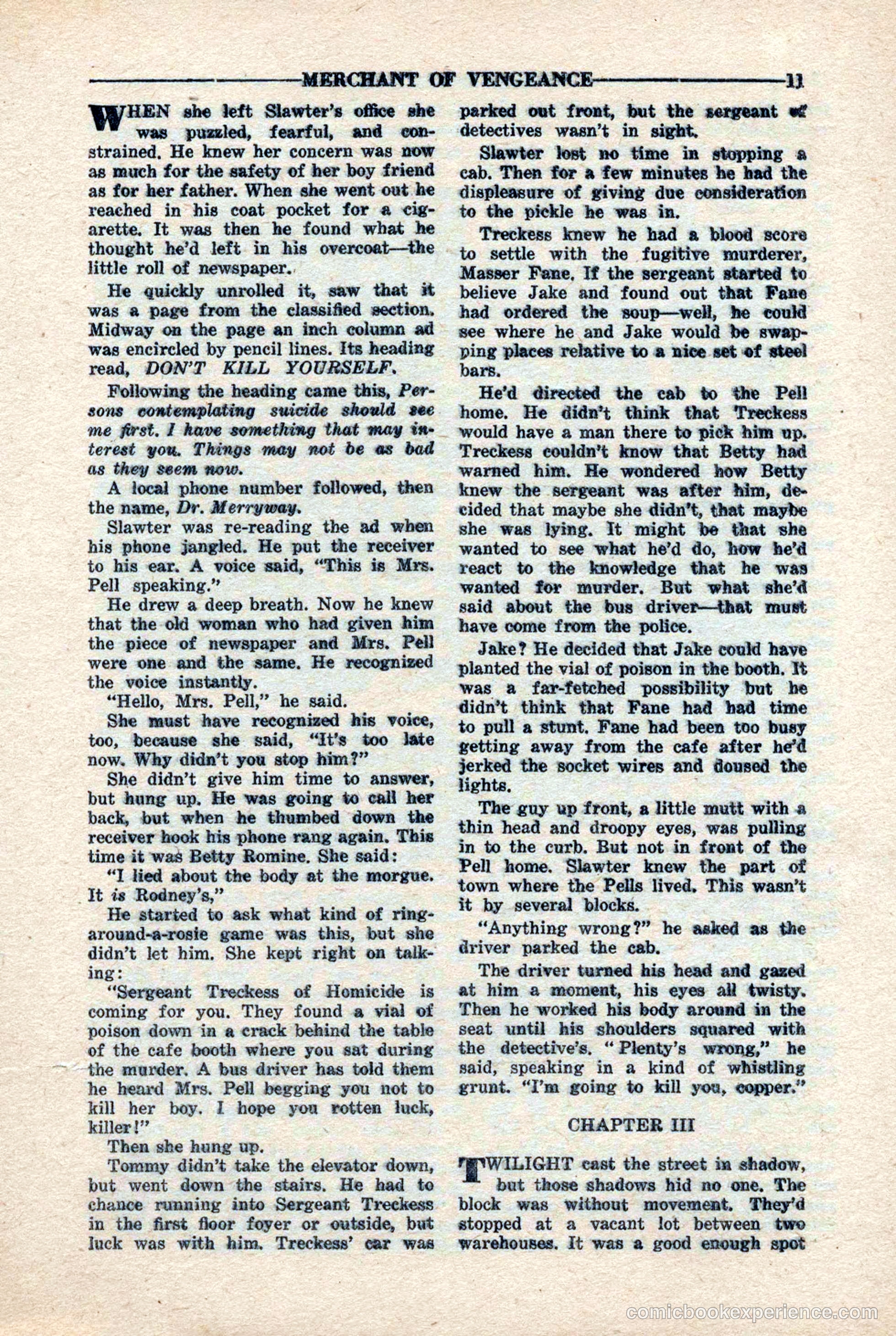 10-Story Detective Magazine, April 1946 — page 13 of 84