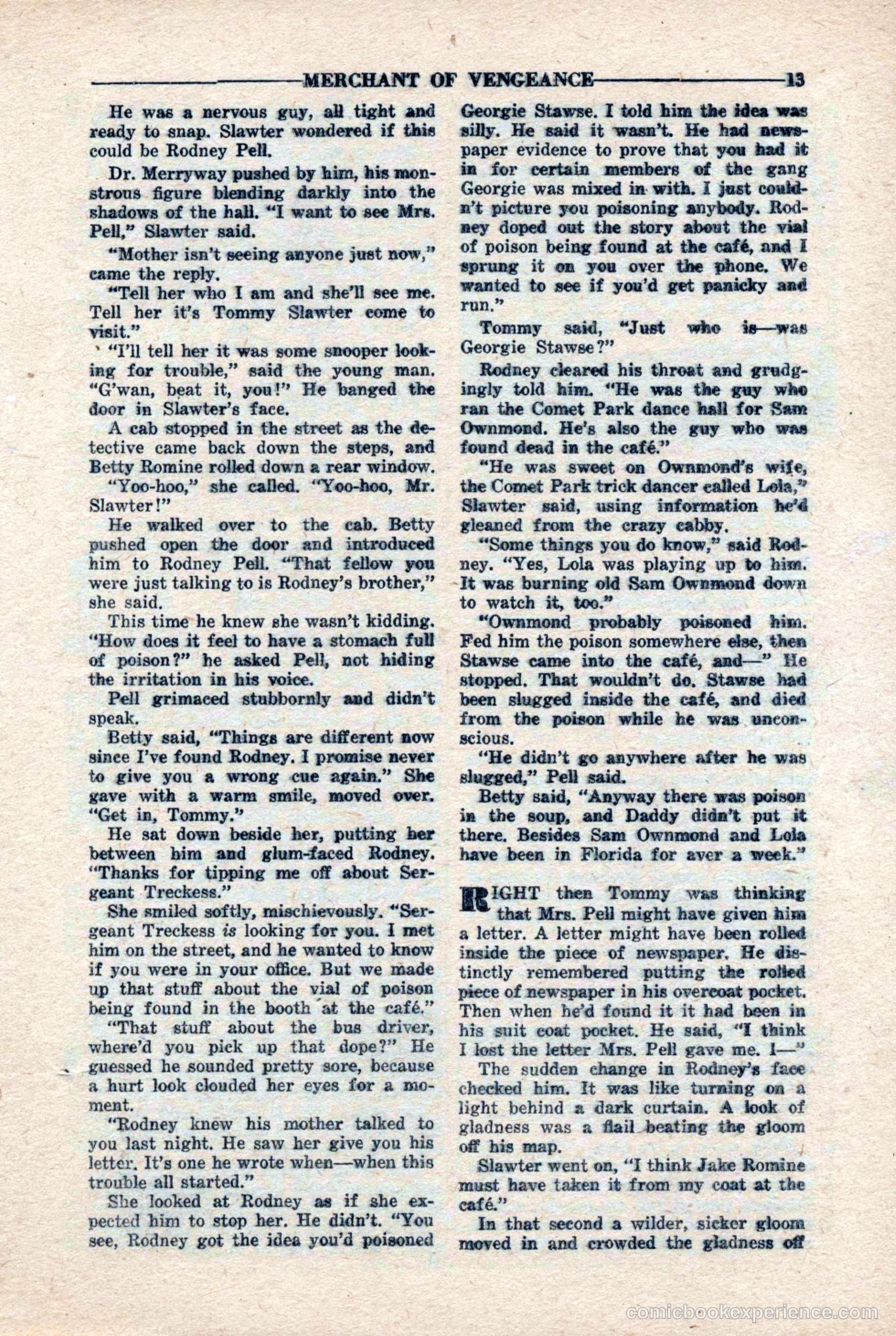 10-Story Detective Magazine, April 1946 — page 15 of 84