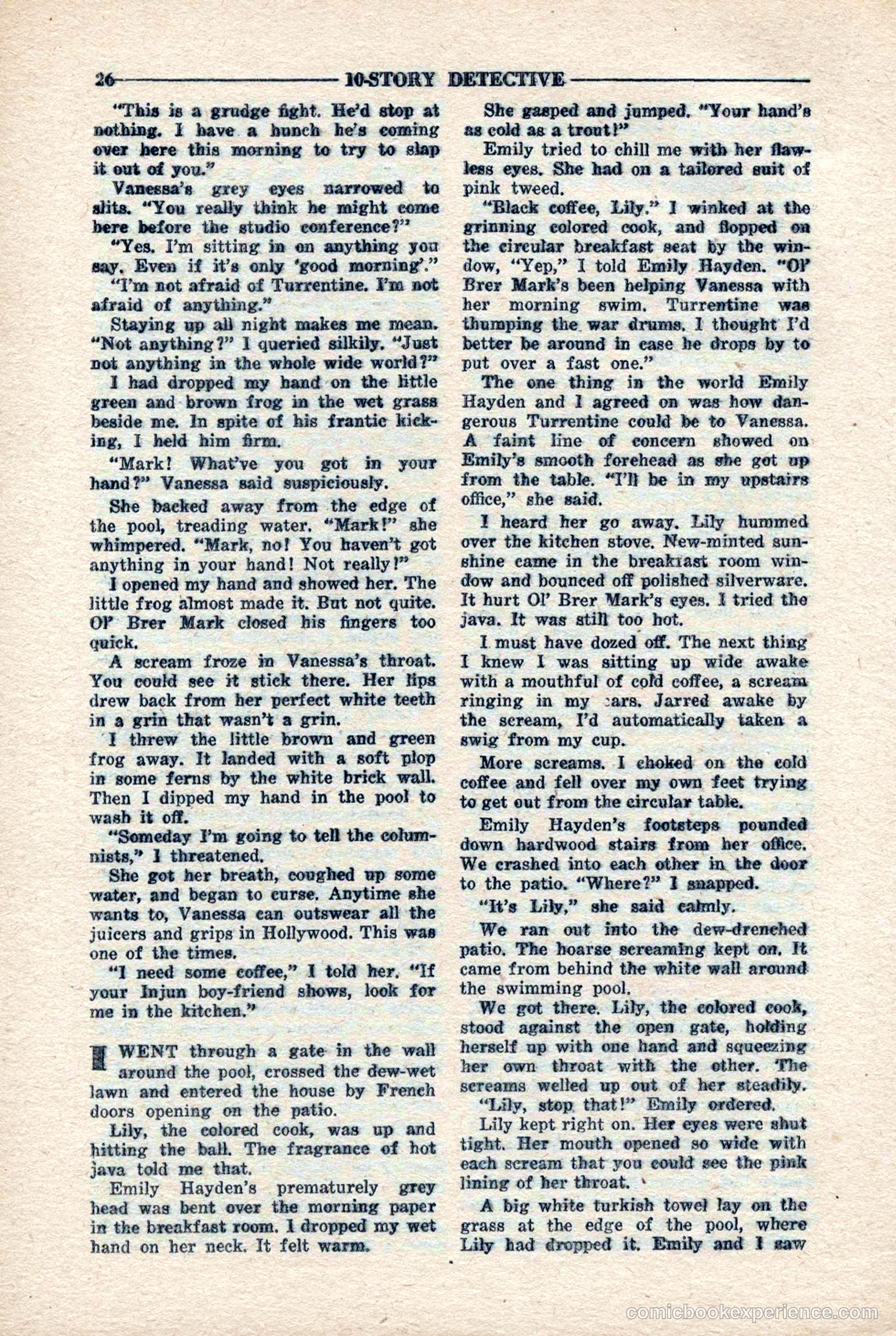 10-Story Detective Magazine, April 1946 — page 28 of 84
