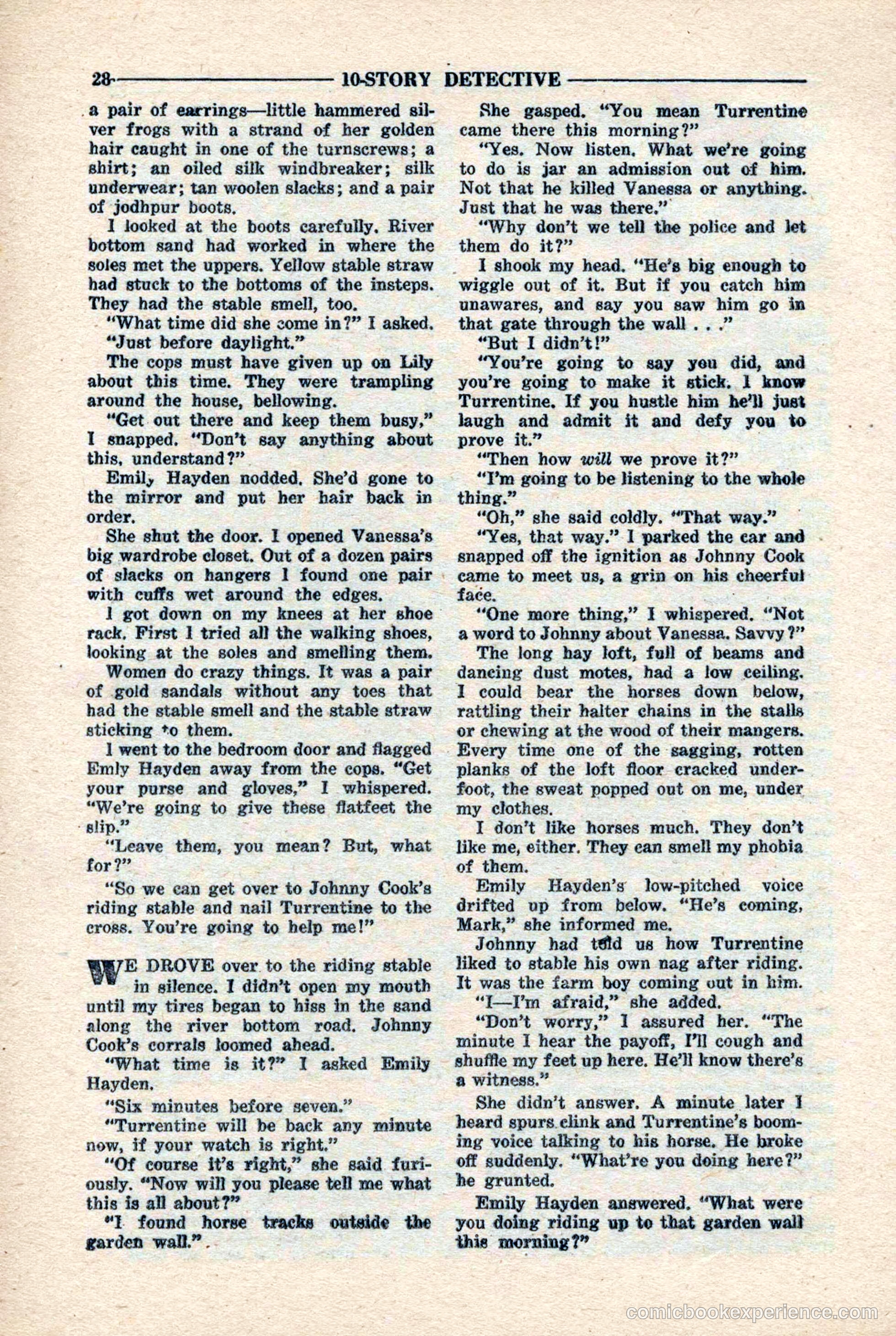 10-Story Detective Magazine, April 1946 — page 30 of 84