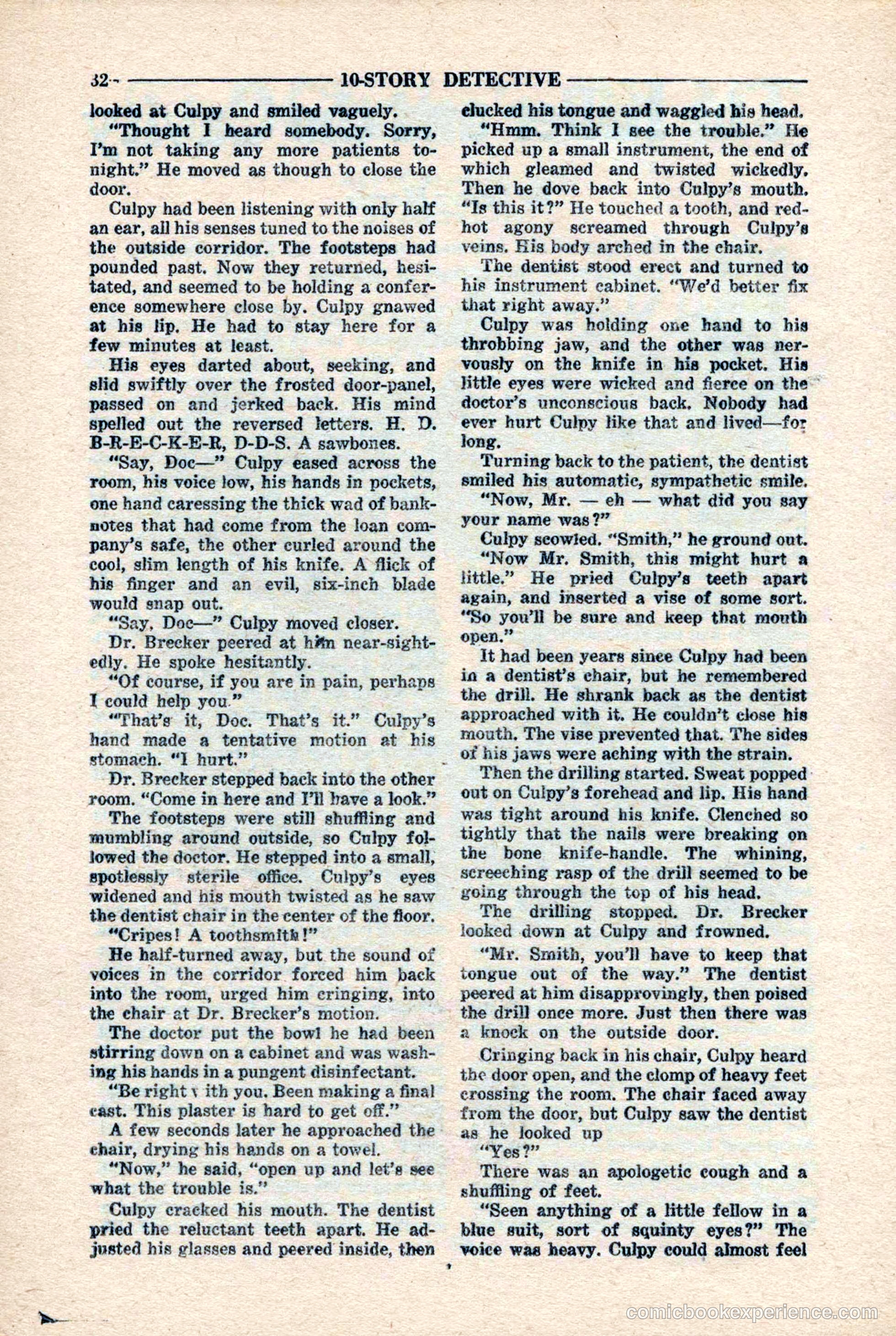 10-Story Detective Magazine, April 1946 — page 34 of 84