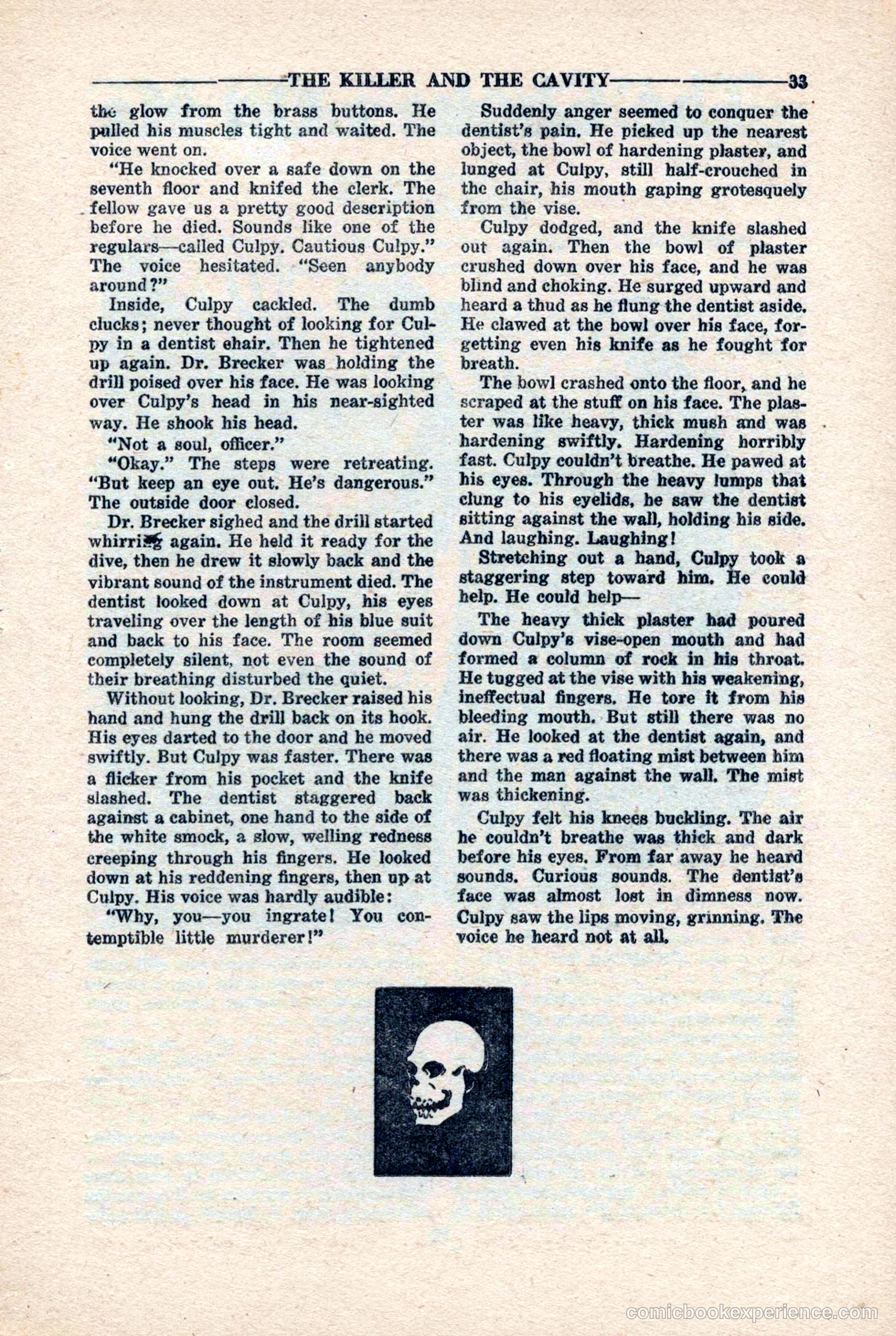 10-Story Detective Magazine, April 1946 — page 35 of 84