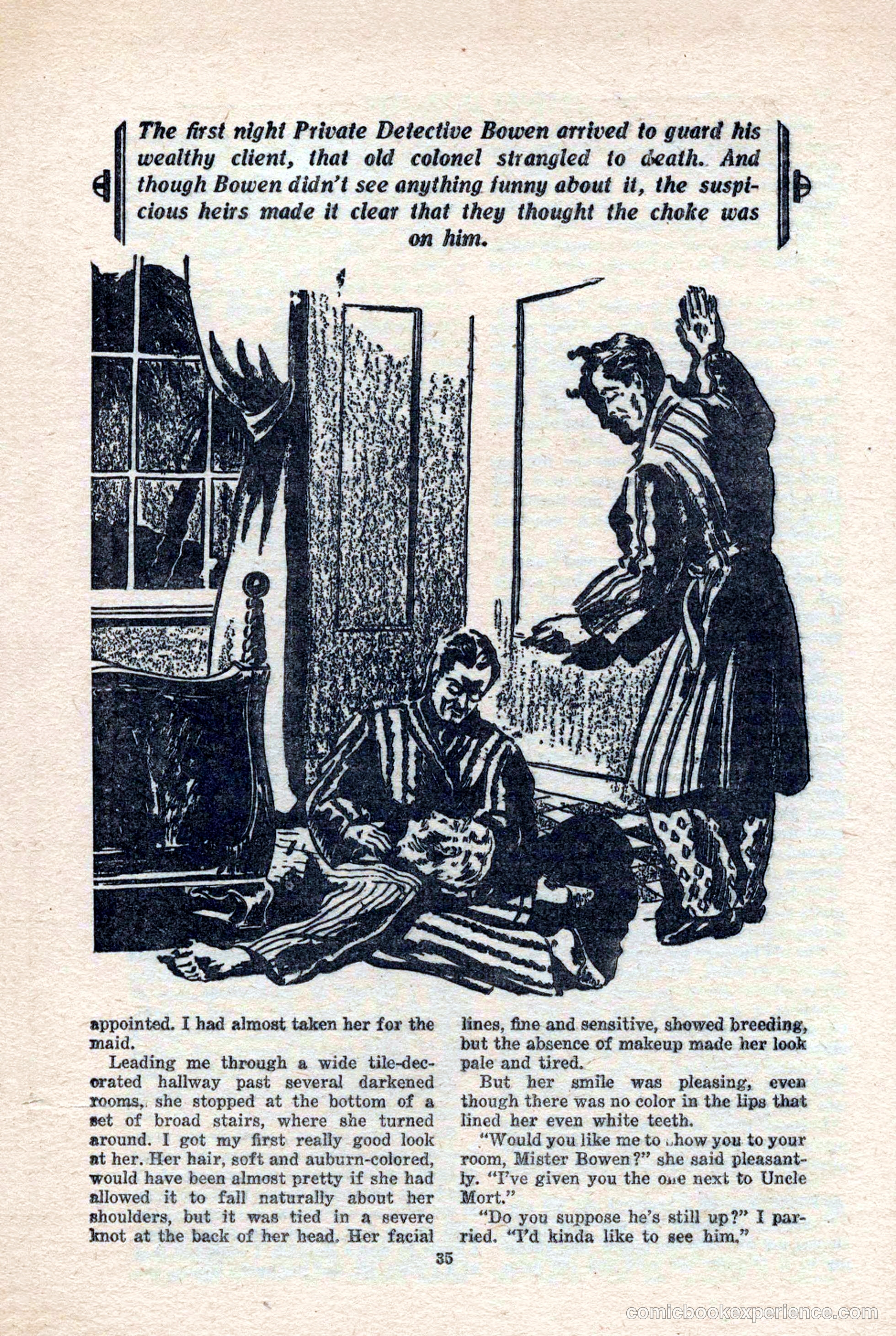 10-Story Detective Magazine, April 1946 — page 37 of 84