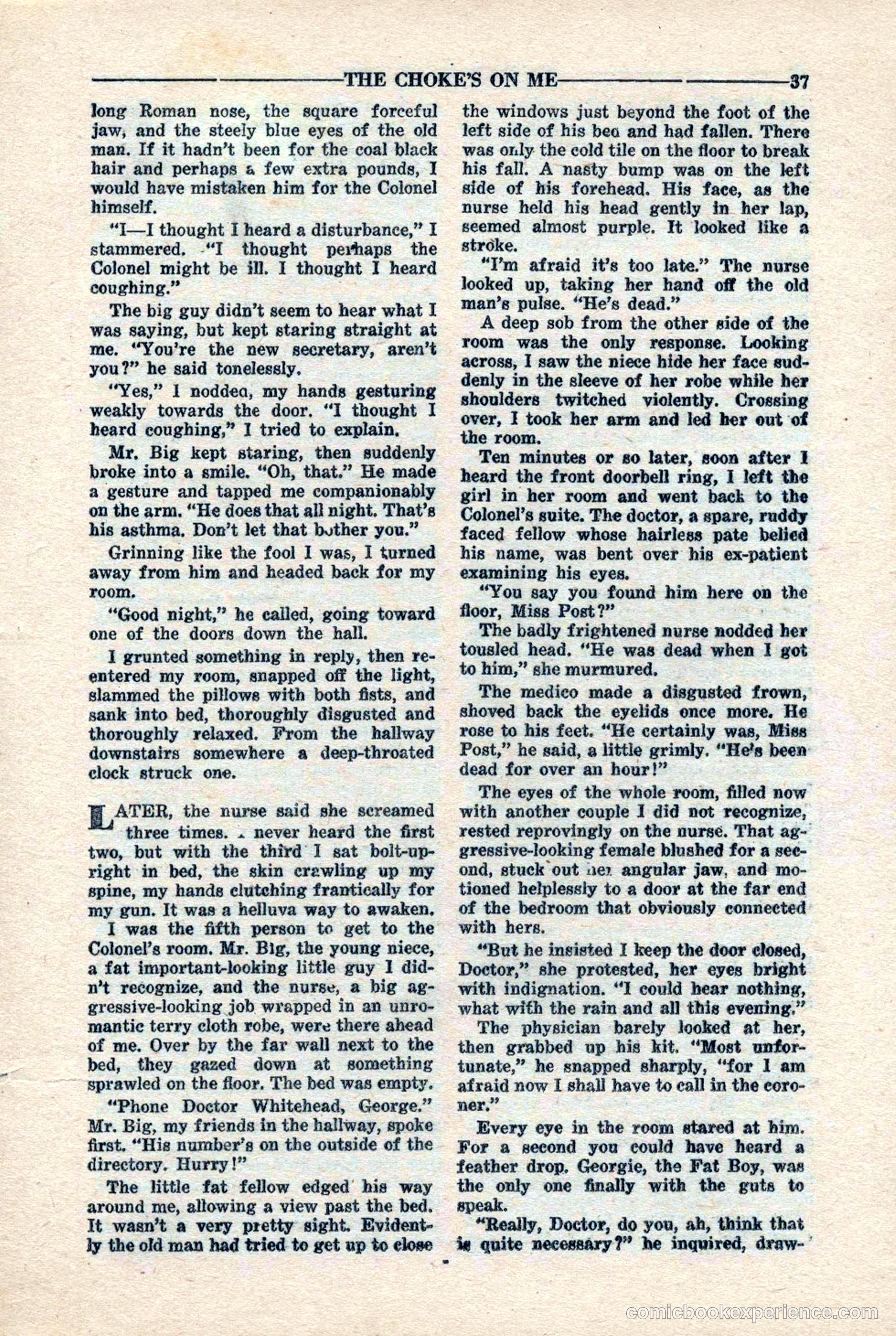 10-Story Detective Magazine, April 1946 — page 39 of 84