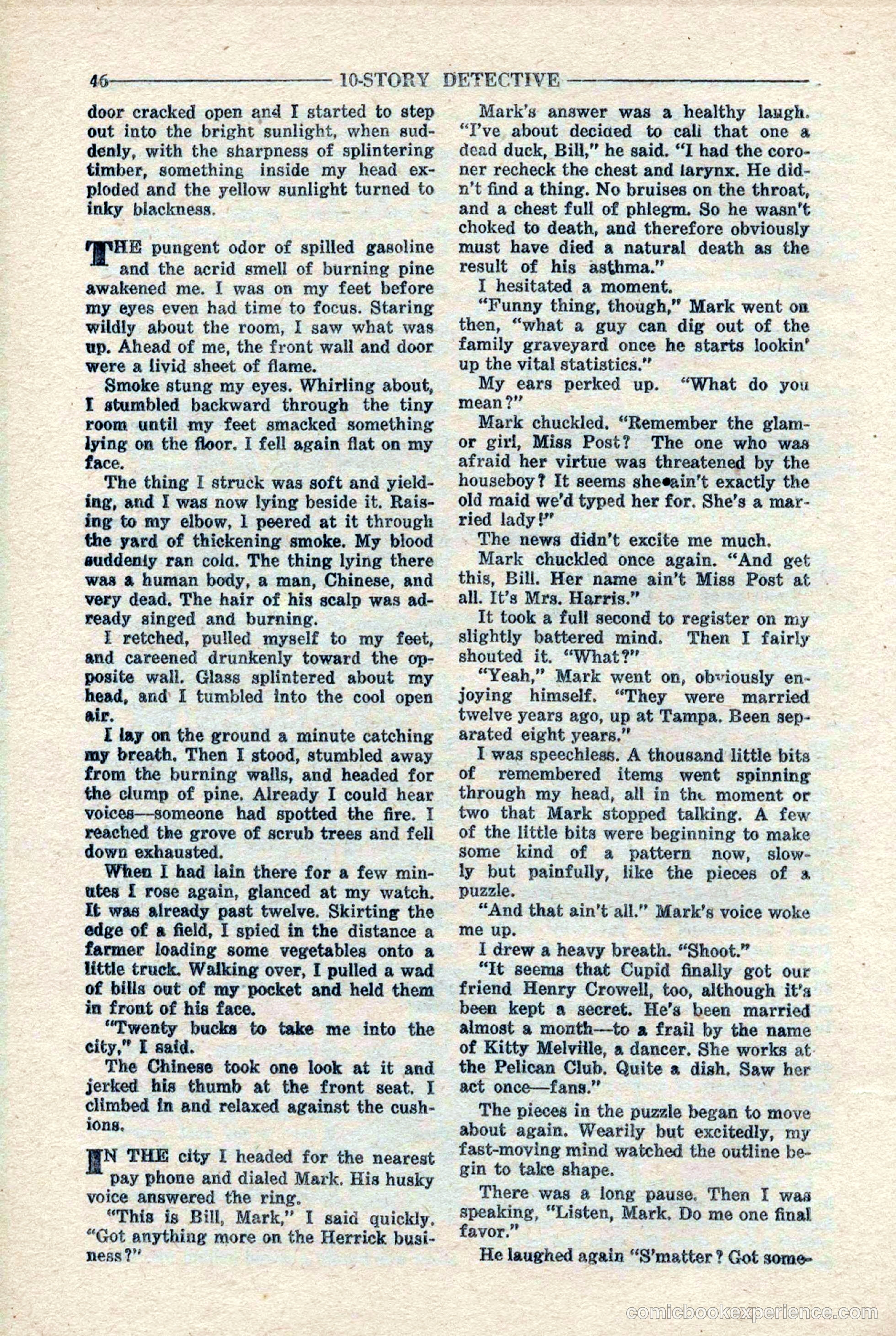 10-Story Detective Magazine, April 1946 — page 48 of 84