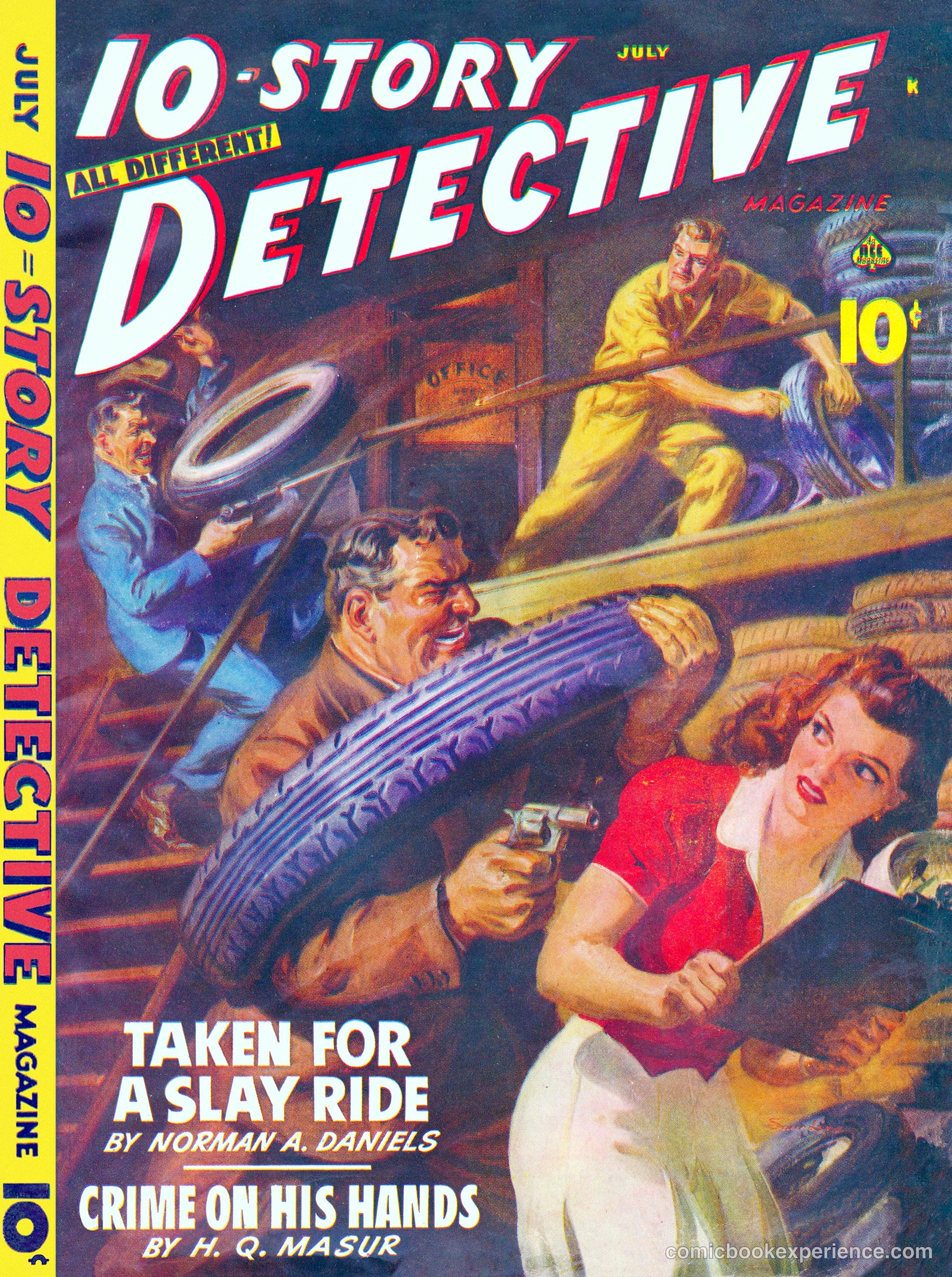 10 Story Detective, July 1942 — page 1 of 116