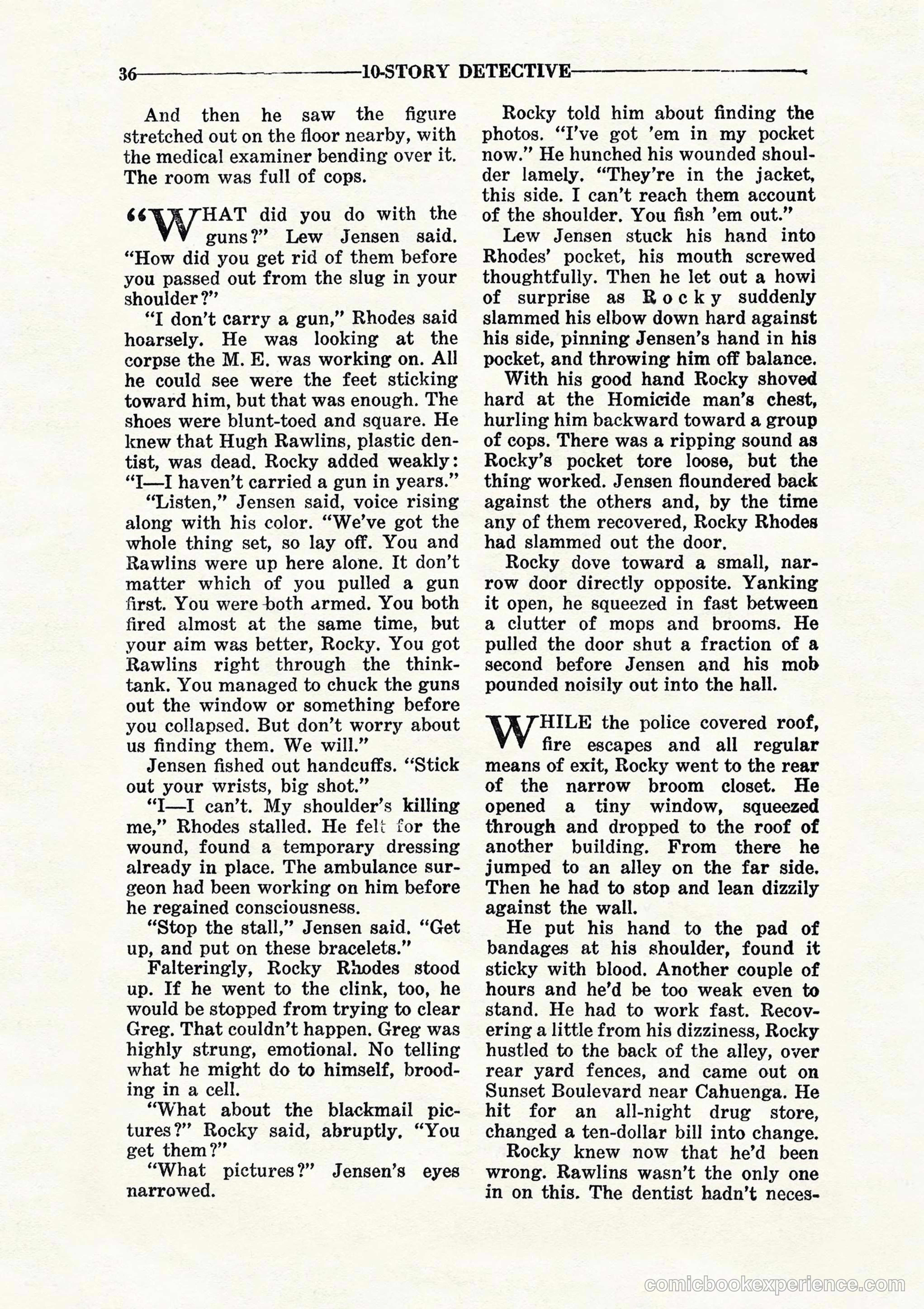 10 Story Detective, July 1942 — page 38 of 116