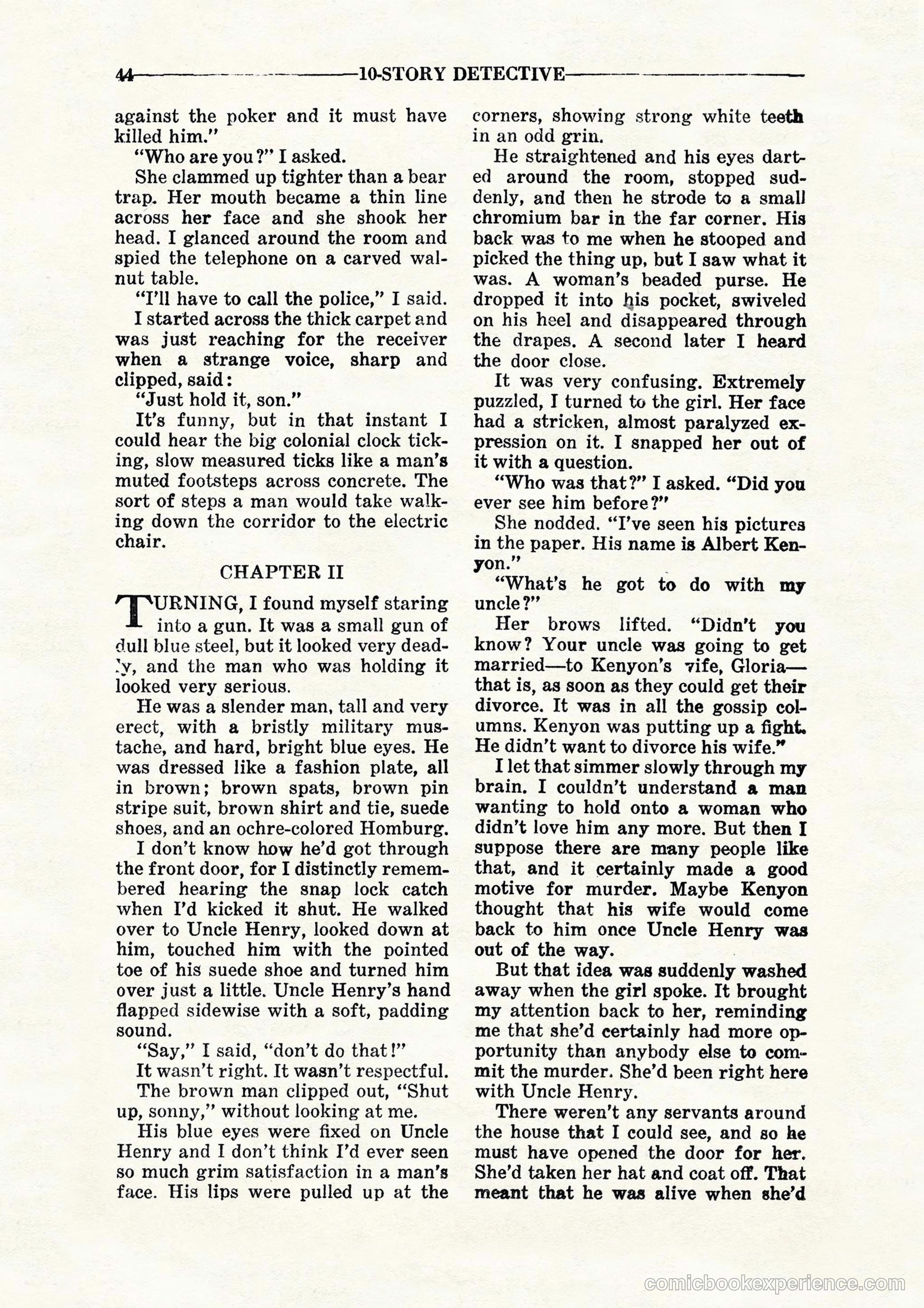 10 Story Detective, July 1942 — page 46 of 116